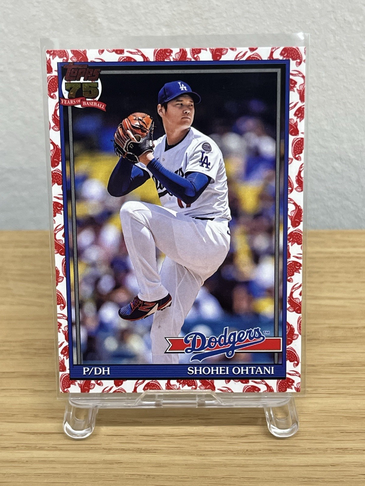 2026 Topps Series 1 Shohei Ohtani #T91-100 Koi Fish Insert Japan Exclusive