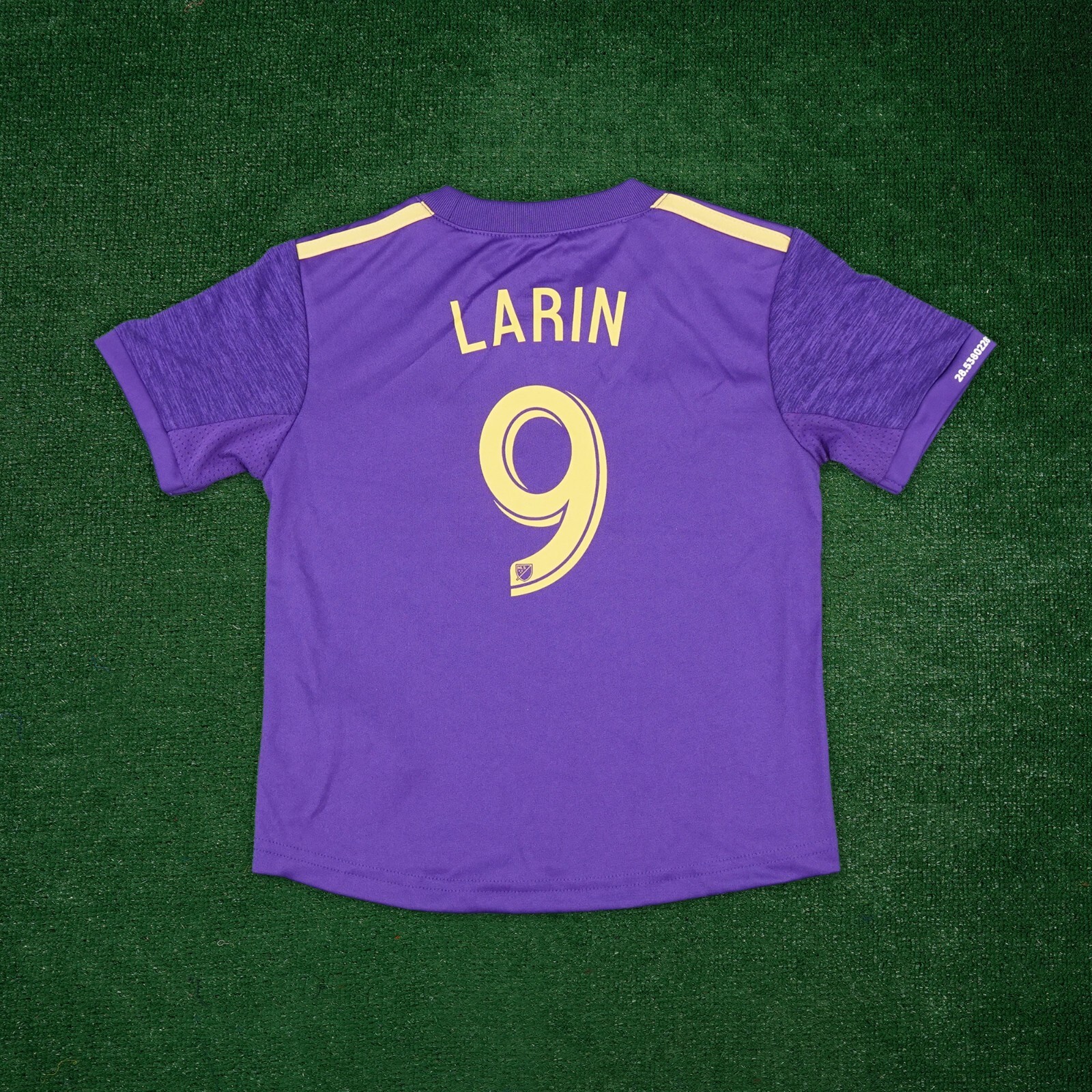 Cyle Larin Orlando City MLS adidas Purple Baby Short Sleeve Jersey