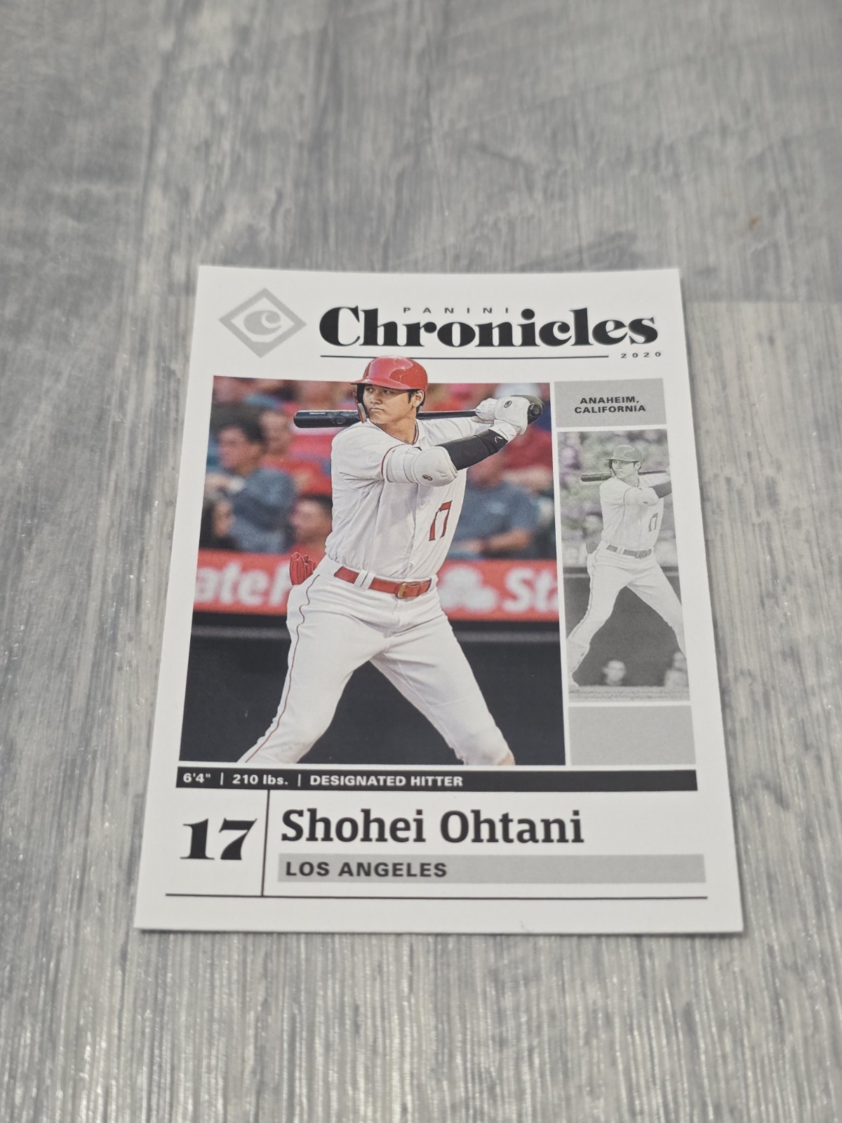 2020 Panini Chronicles – Shohei Ohtani #8 -D628
