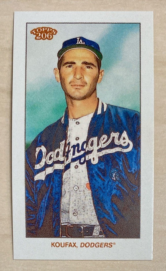 SANDY KOUFAX – 2024 Topps 206 (T206) [Base] – #1 – LOS ANGELES DODGERS