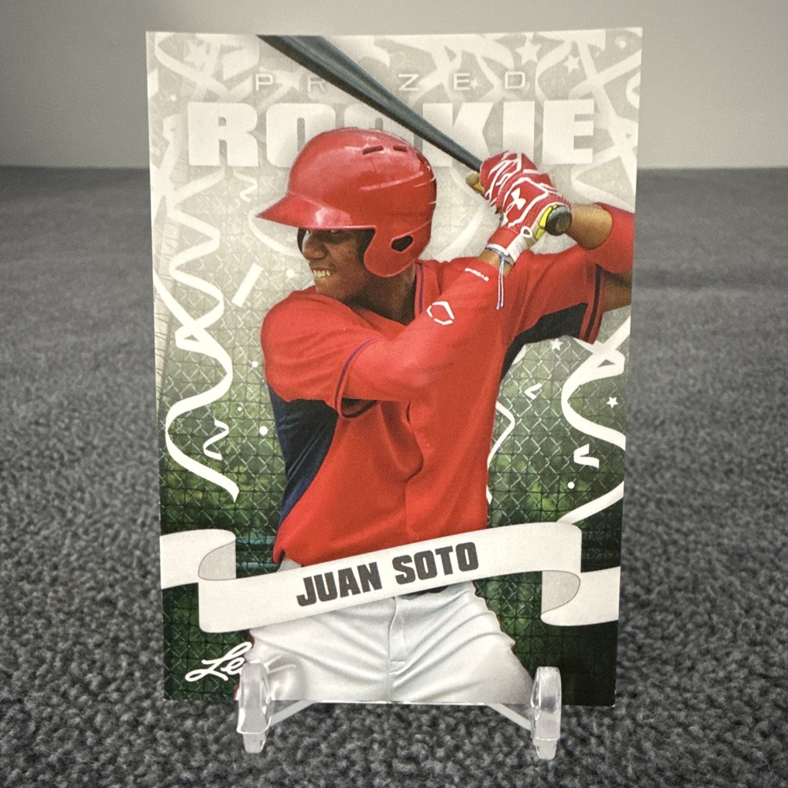Leaf 2018 Prized Rookie Insert Juan Soto RC #25 Washington Nationals MLB