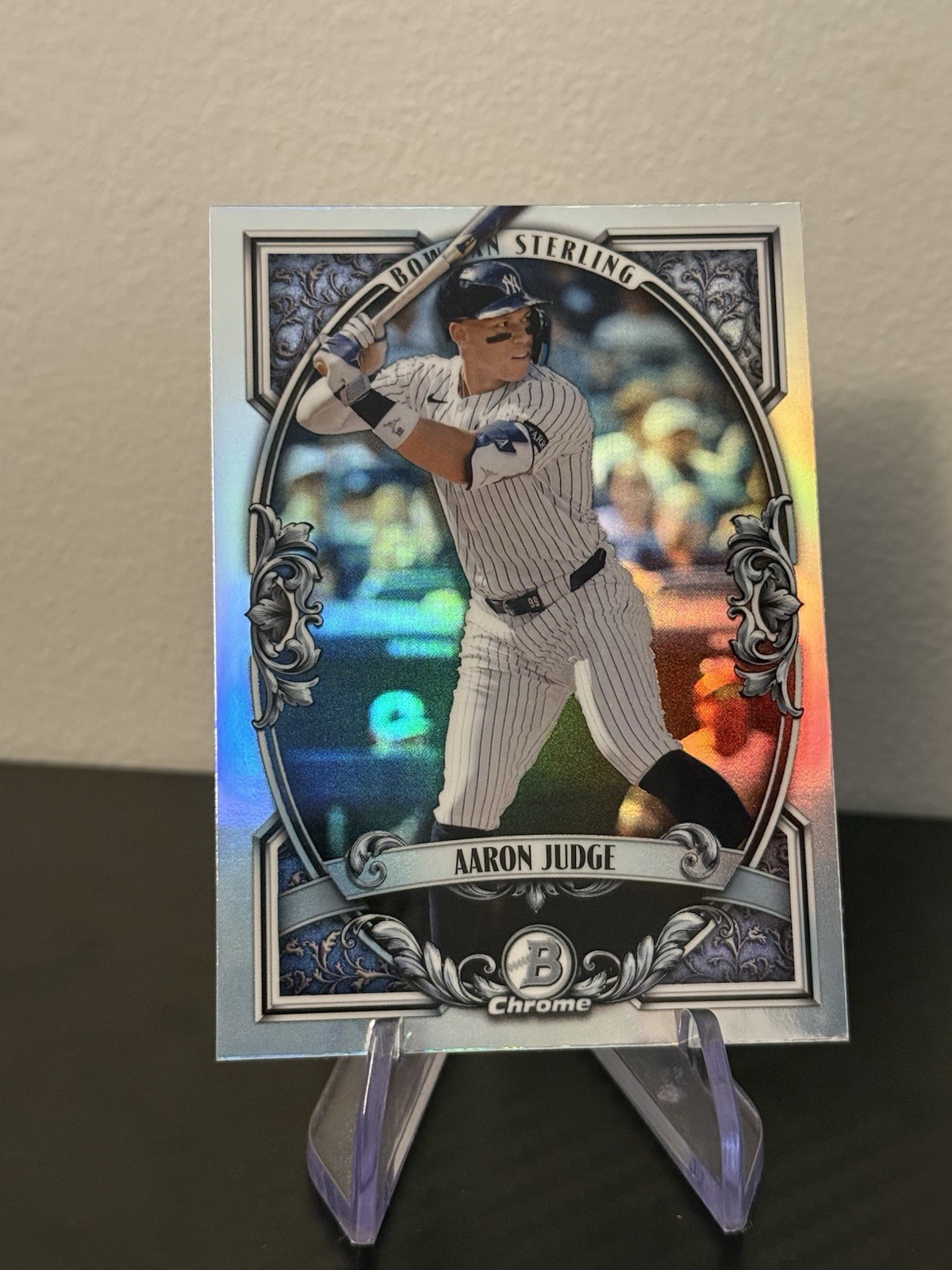 Aaron Judge – 2026 Bowman Chrome #BST-4 – Bowman Sterling Revelation – Yankees