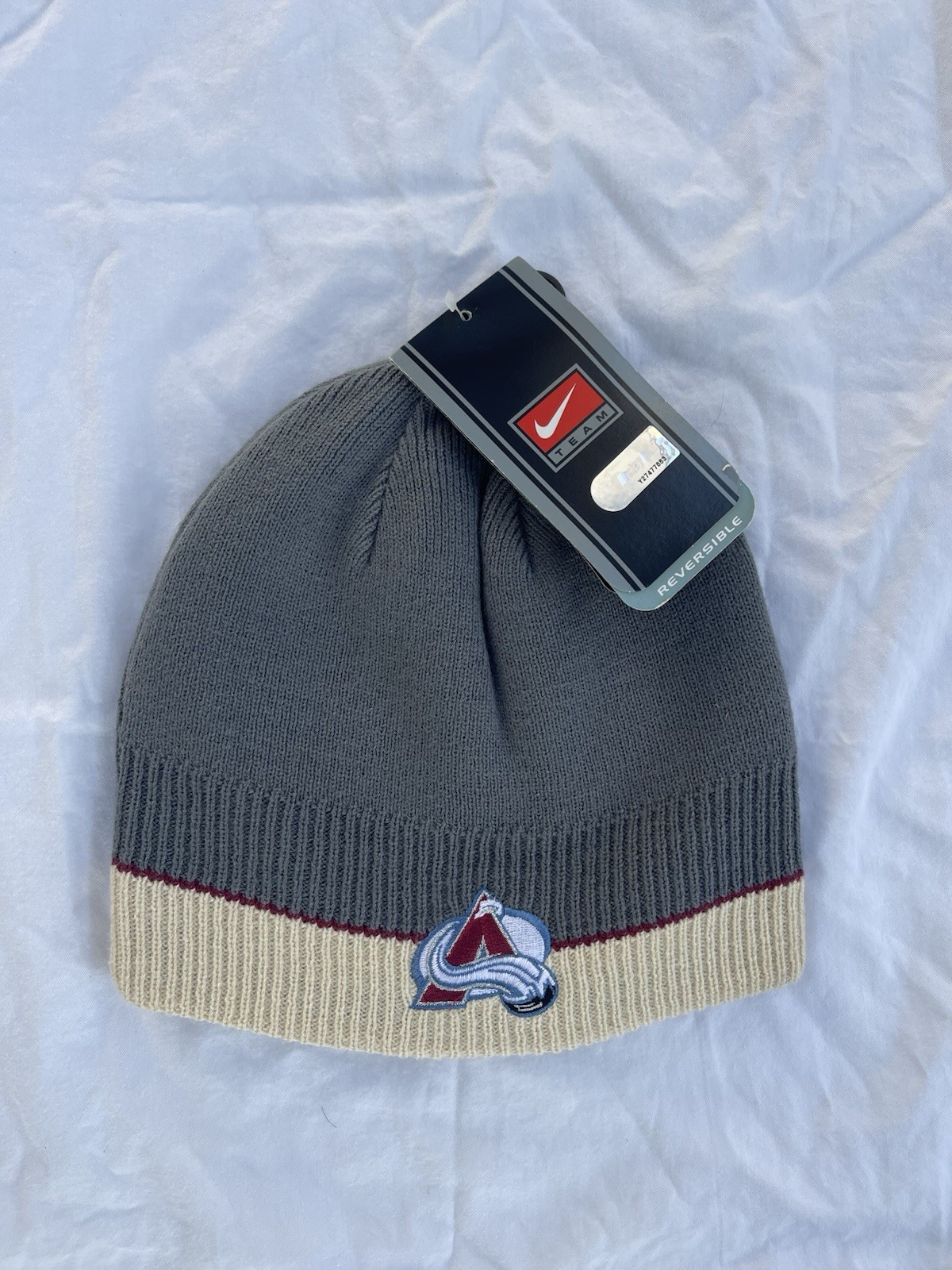 Reversible Nike Colorado Avalanche Retro Beanie Hat