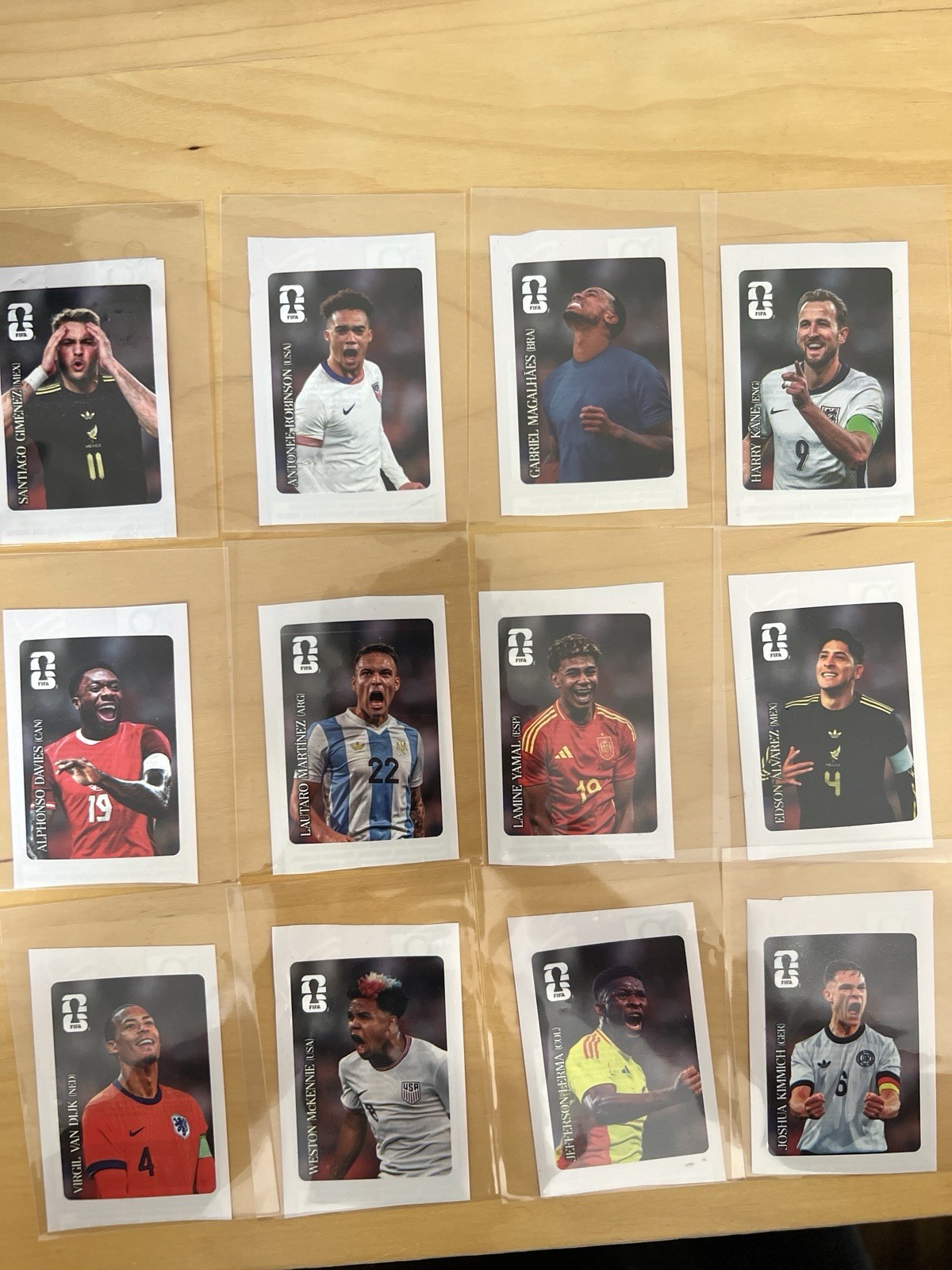 Panini FIFA World Cup 2026 Sticker Coca-Cola Full Set 12 Stickers Version US