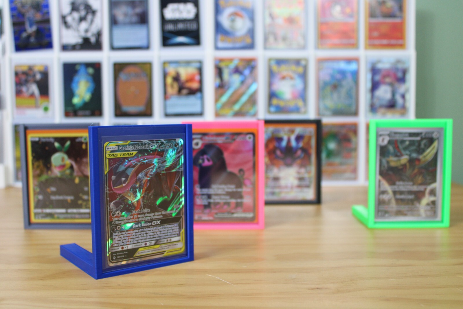 3D Printed Toploader Single Card Holder Stand – Upright Display UltraPro