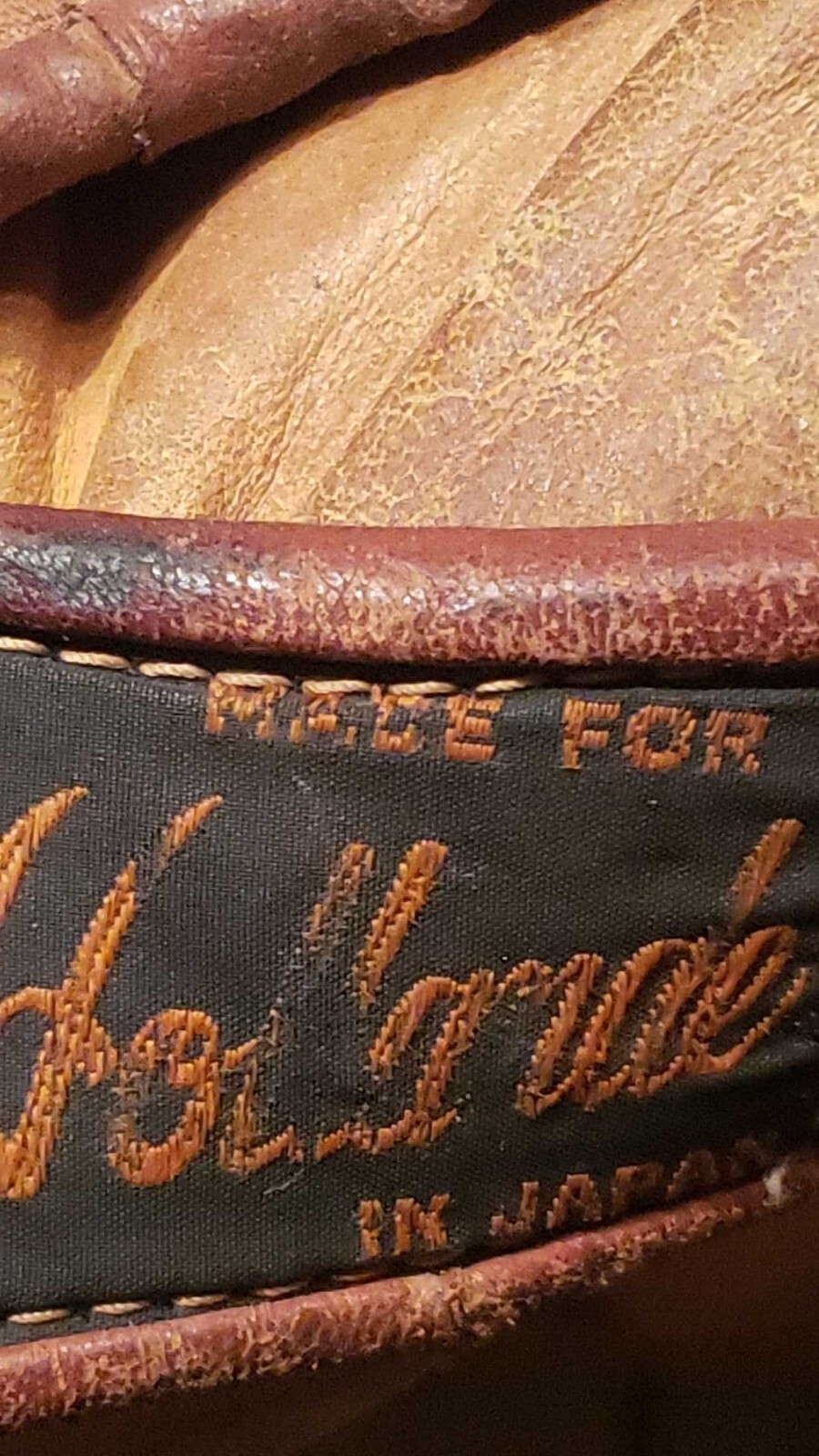 VINTAGE Hollander 1060 Professional Custom Model Baseball Glove Japan MAN CAVE