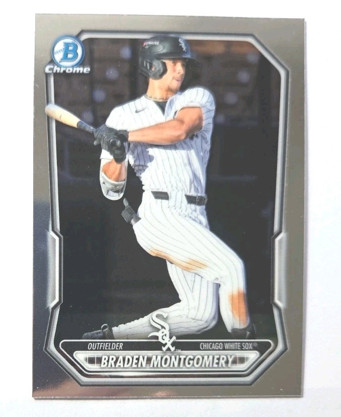 2026 Bowman Chrome #BCP53 Braden Montgomery RC (WHITESOX) !!