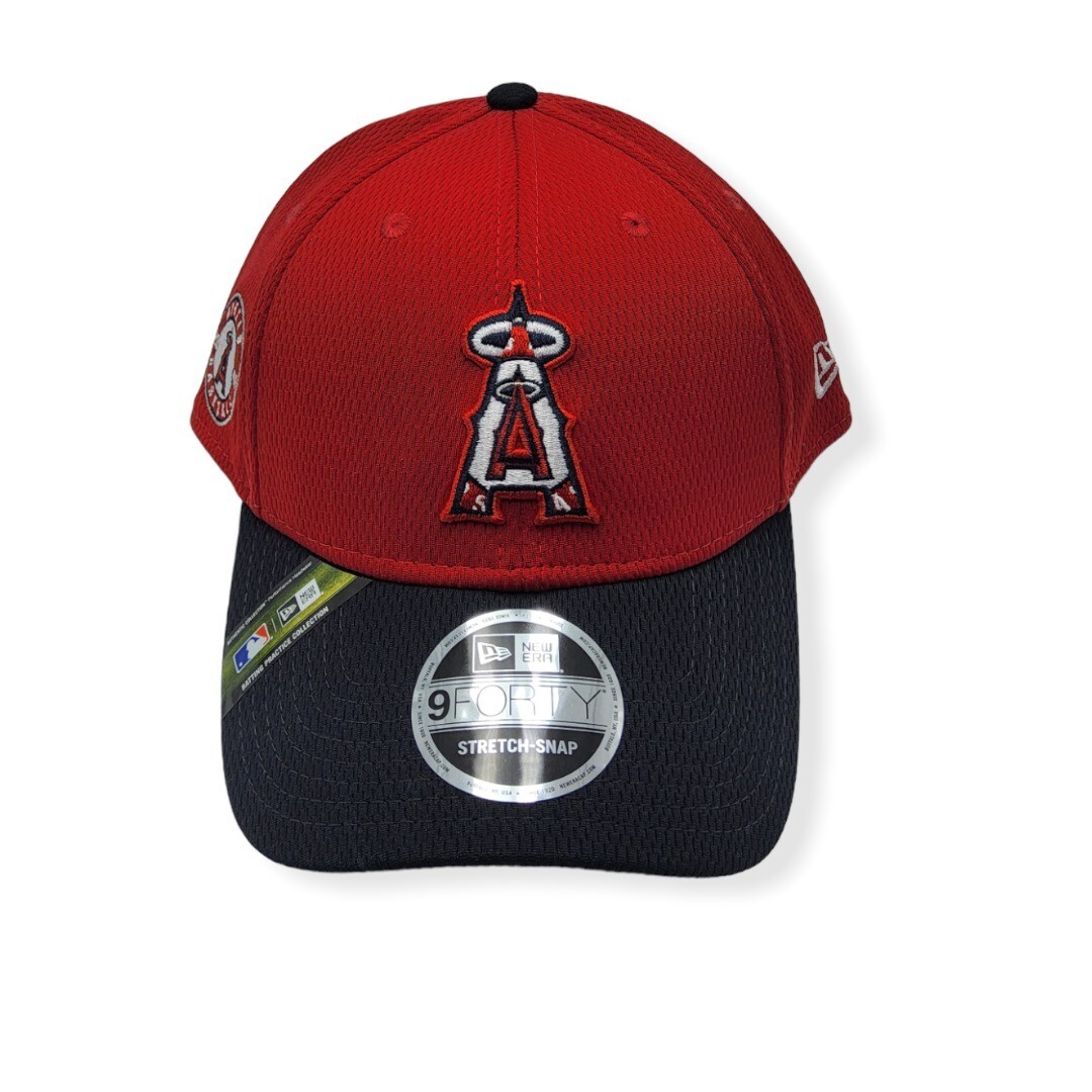 New Era Los Angeles Angels 9Forty SS Batting Practice Adjustable Snapback Hat
