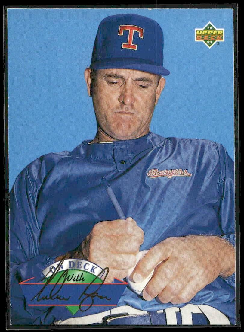 1993 Upper Deck #D20 Nolan Ryan On Deck
