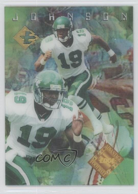 1996 Advantage Video Shop at Home Buyer Incentive Keyshawn Johnson Rookie RC 0k0