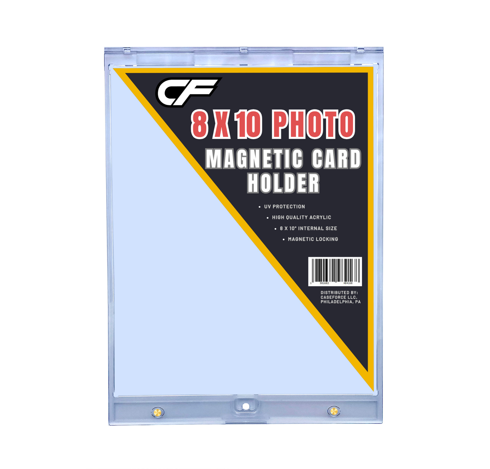 CF 8×10 Photo Magnetic Card Holder 8″x10″ – Wall Mountable – Photos, Memorabilia
