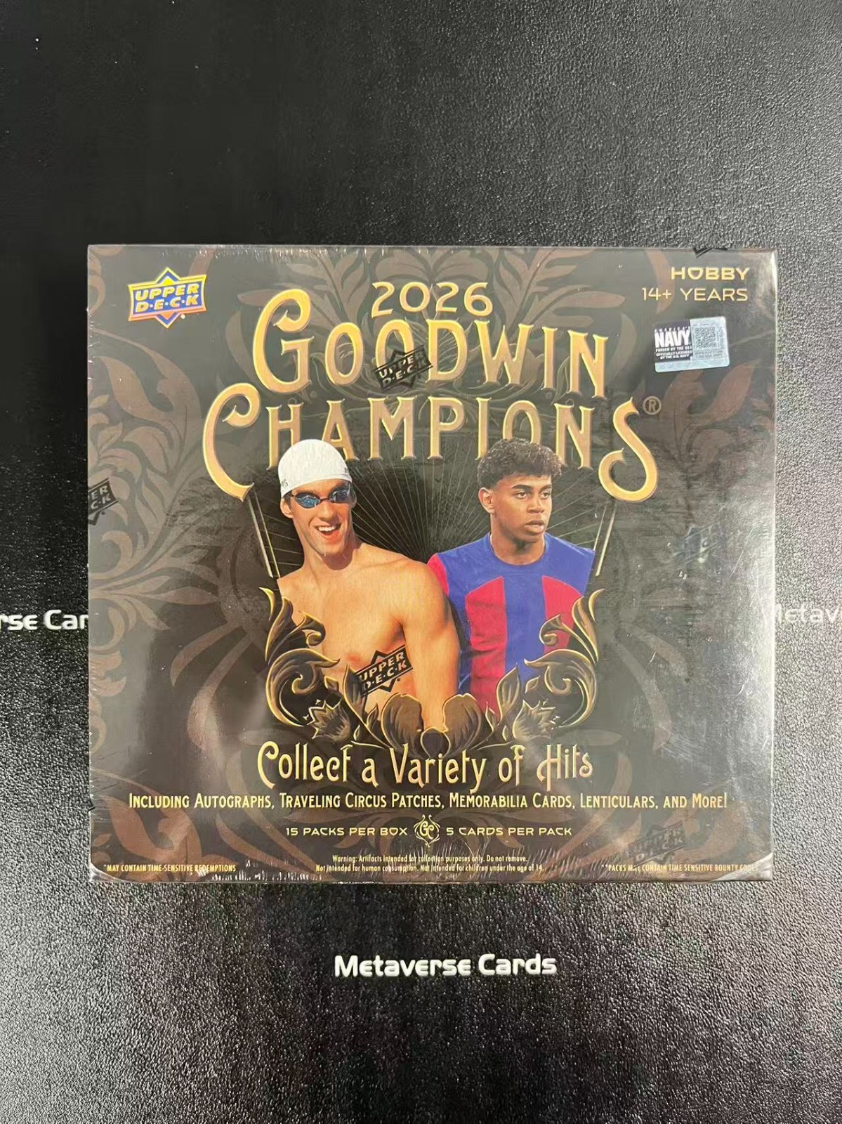 2026 Upper Deck Goodwin Champions Factory Sealed Hobby Box Free Shipping