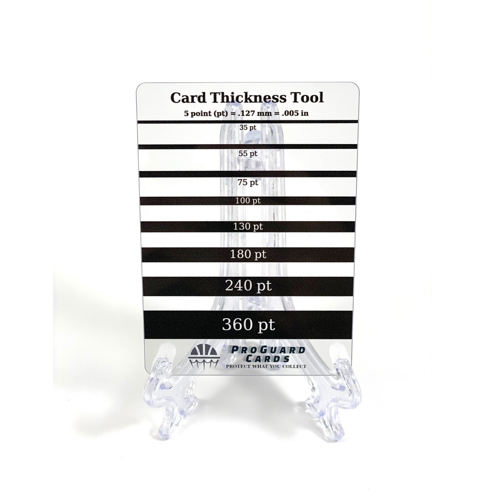 Card Thickness Tool – Gauge Tool for Trading & Sports Card Point Guide