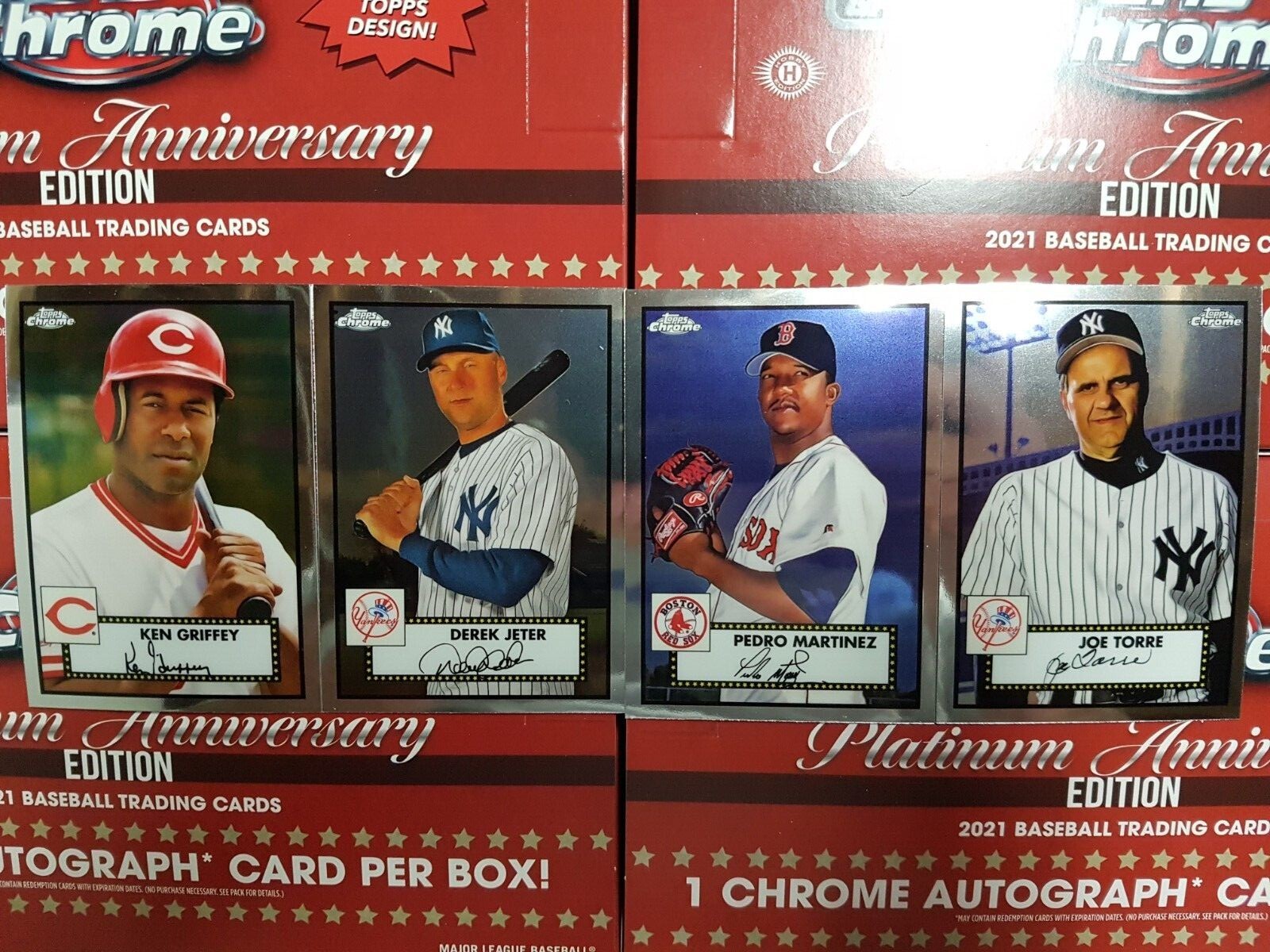 2021 Topps Chrome Platinum Anniversary Baseball (351-700) – YOU PICK FROM LIST