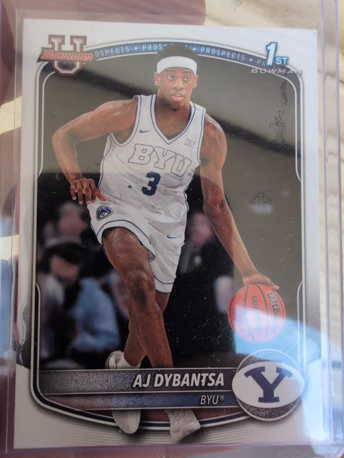 AJ Dybantsa 2025 Bowman #BPP-1 1st RC U1