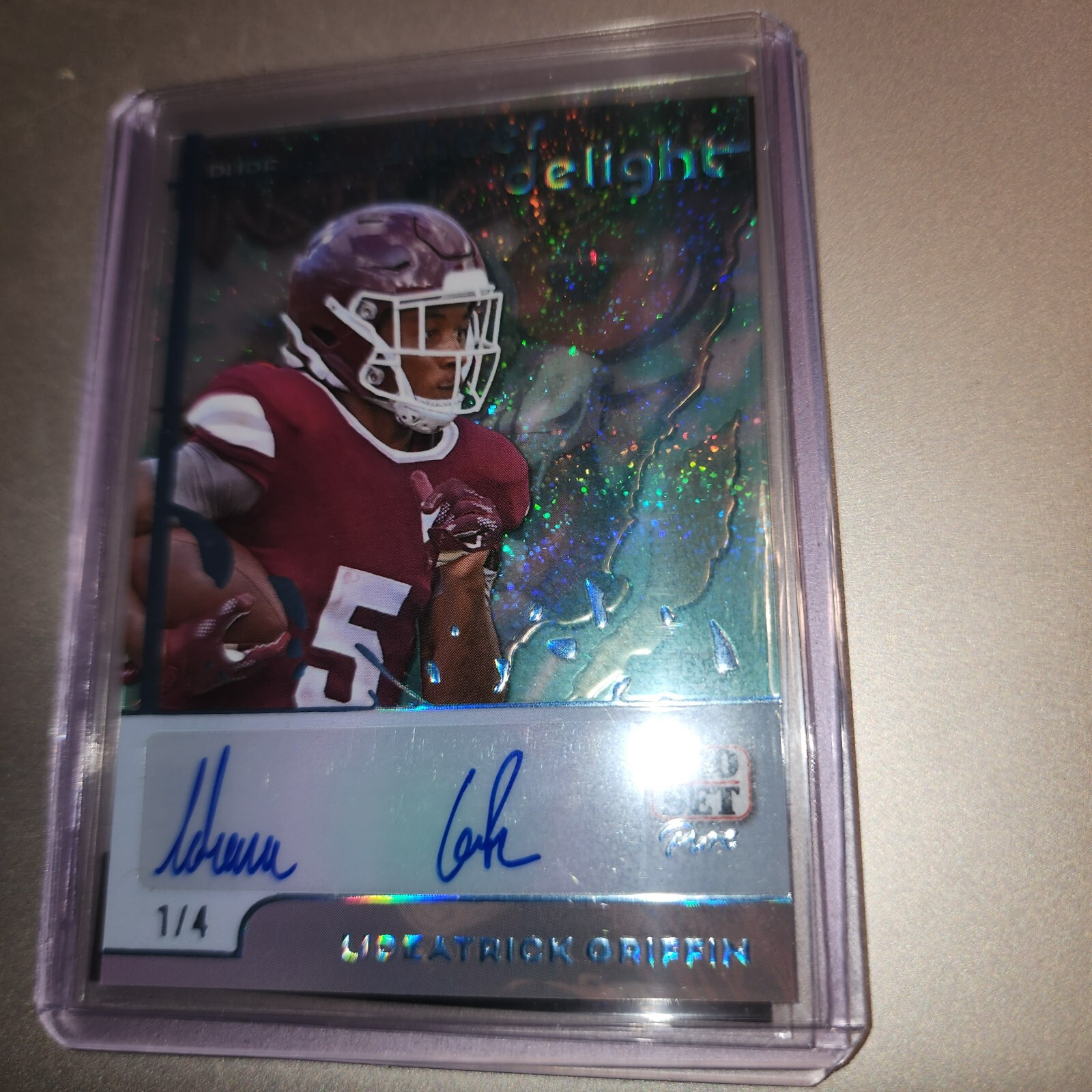 2024 LEAF PRO SET PURE BLUE SPARKLE SHEER DELIGHT LIDEATRICK GRIFFIN AUTO 1/4-GB