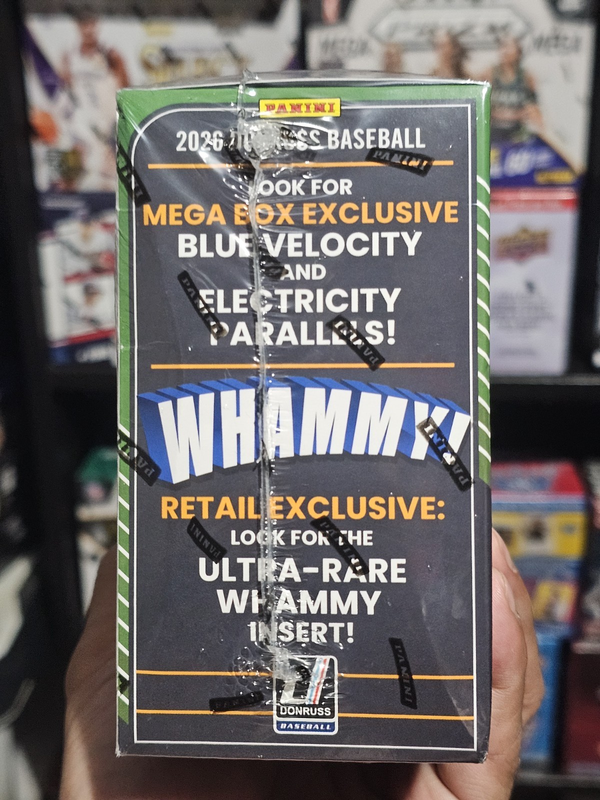 2026 Donruss Baseball Mega Box! (RECTANGLE) 2 Box Lot! New Factory Sealed