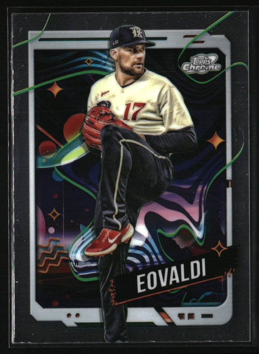 2024 Topps Chrome Cosmic Nathan Eovaldi #124 Texas Rangers