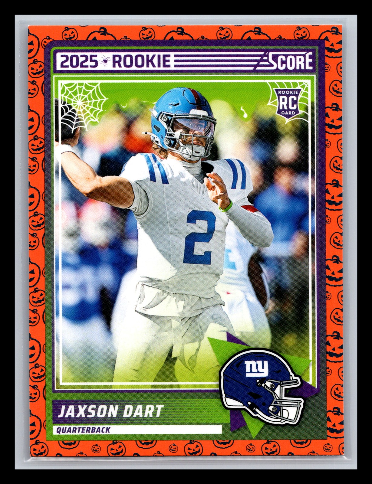 Jaxson Dart Rookie New York Giants 2025 Score-A-Treat #35