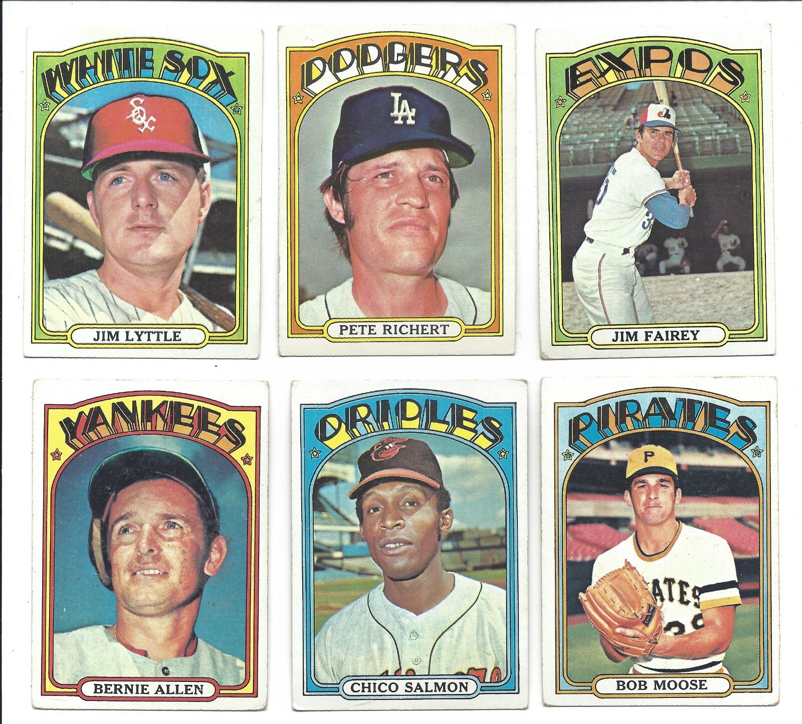1972 Topps Baseball Cards ⚾ Pick A Player You Choose Finish Your Set VG Aaron
