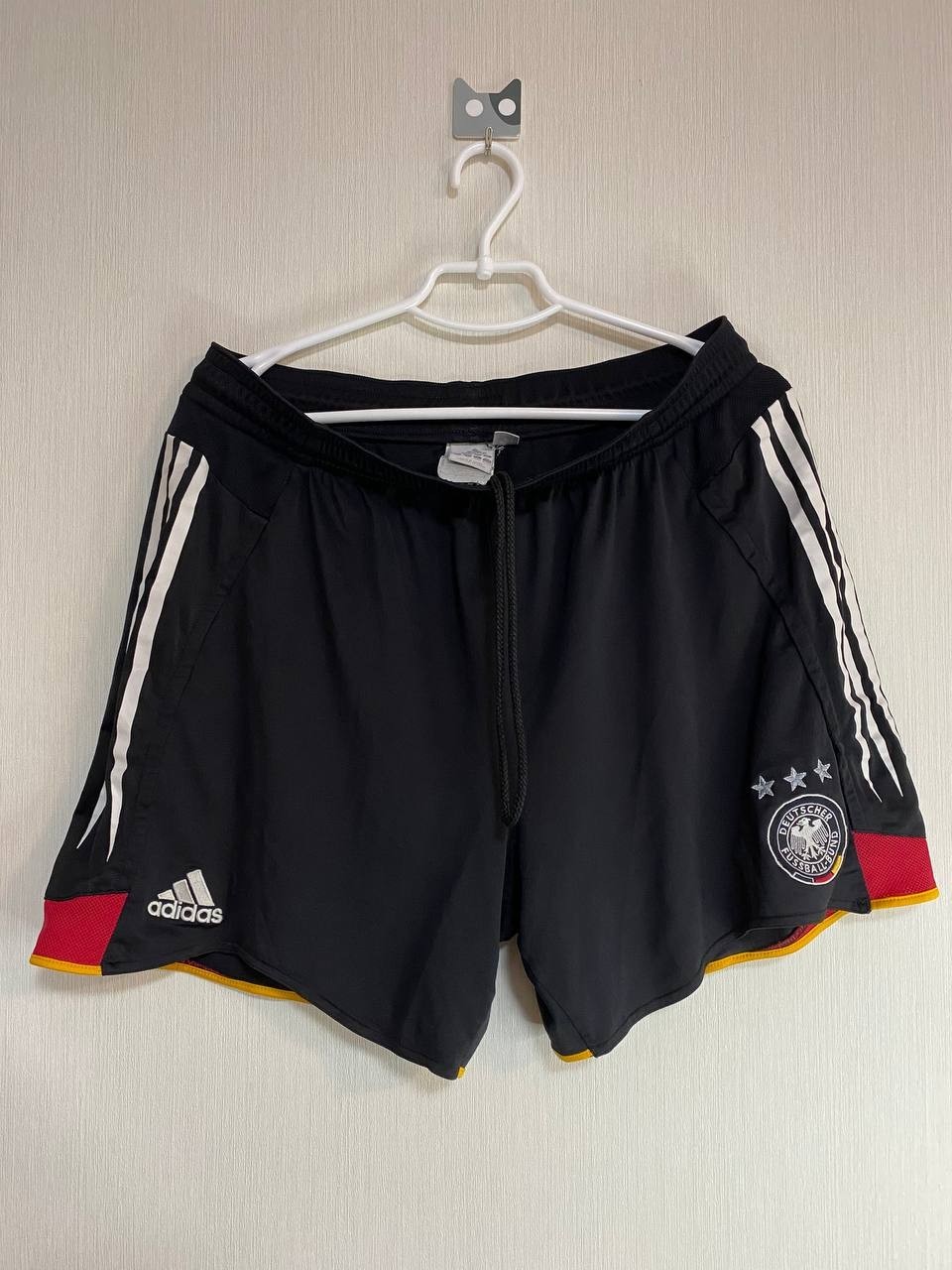Vintage Germany Deutschland National Team 2004/05 Home Adidas Shorts Football XL