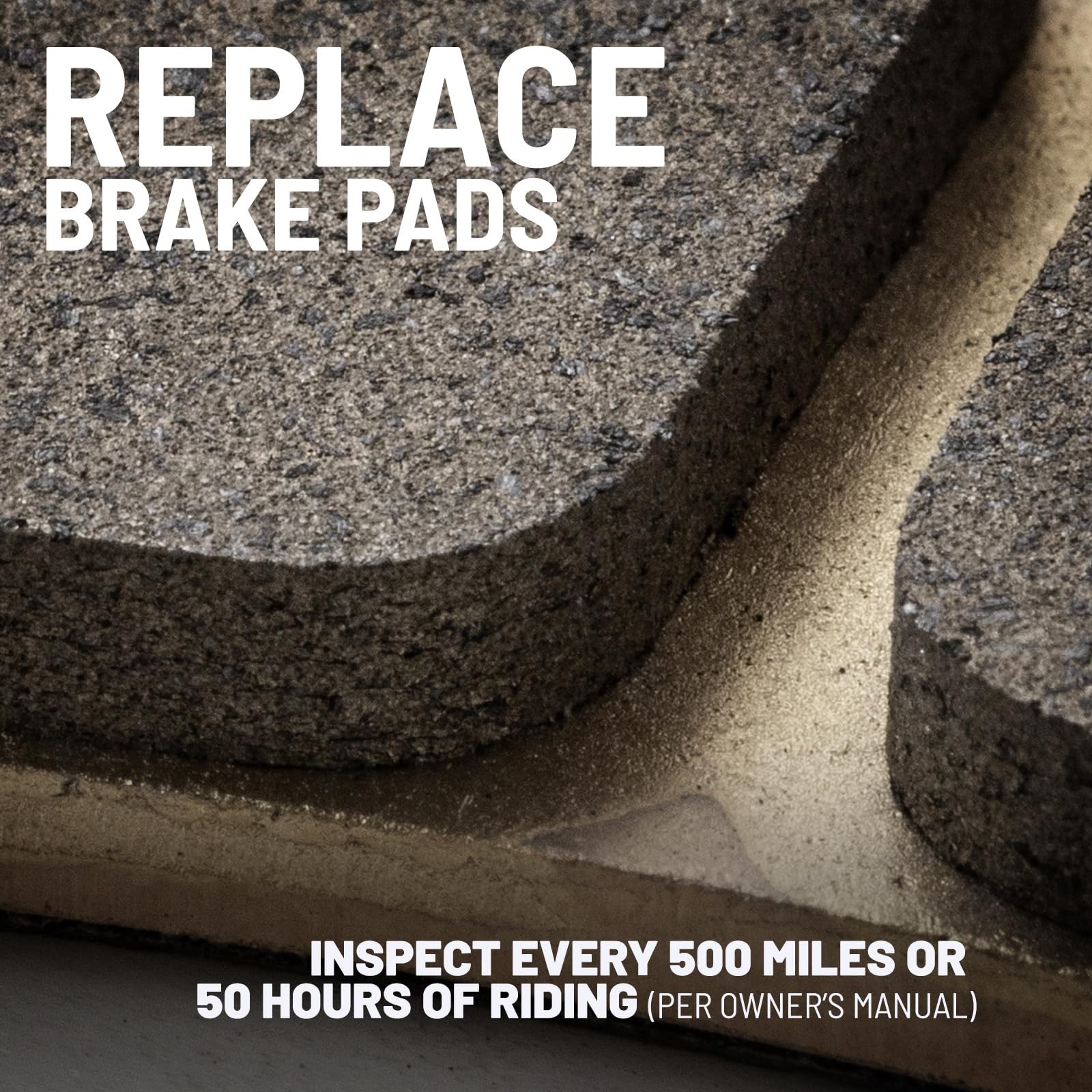 Polaris Dual Bore Compact Brake Pad Kit 2206025 Set of 2 Pads 1.188