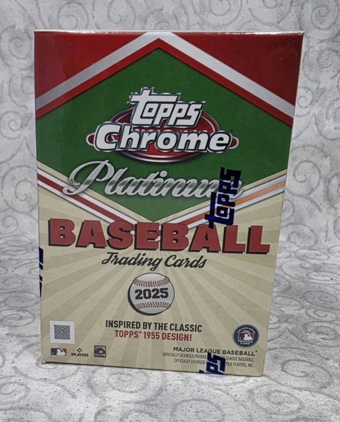2025 TOPPS CHROME PLATINUM BASEBALL VALUE BLASTER BOX MLB – New / Sealed