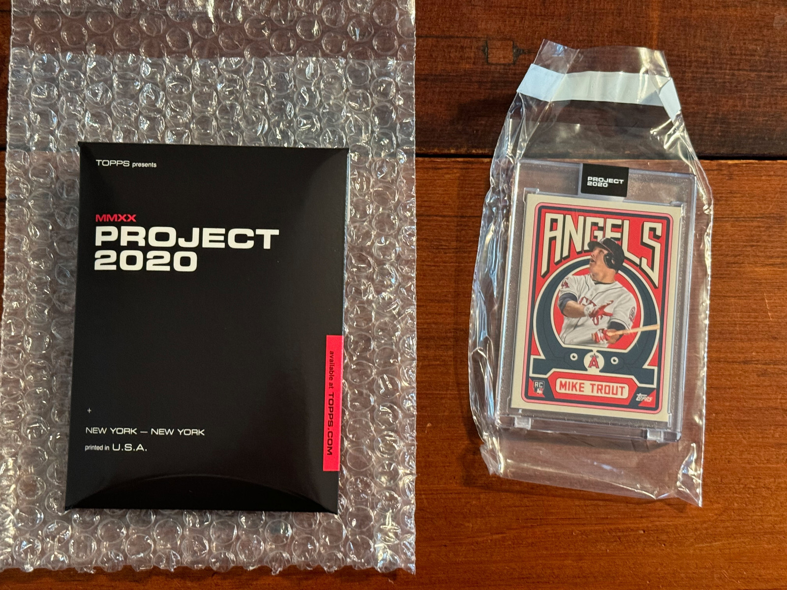 Mike Trout 2020 Topps Project 2020 #187 by GROTESK -NICE-FAST SHIPPING