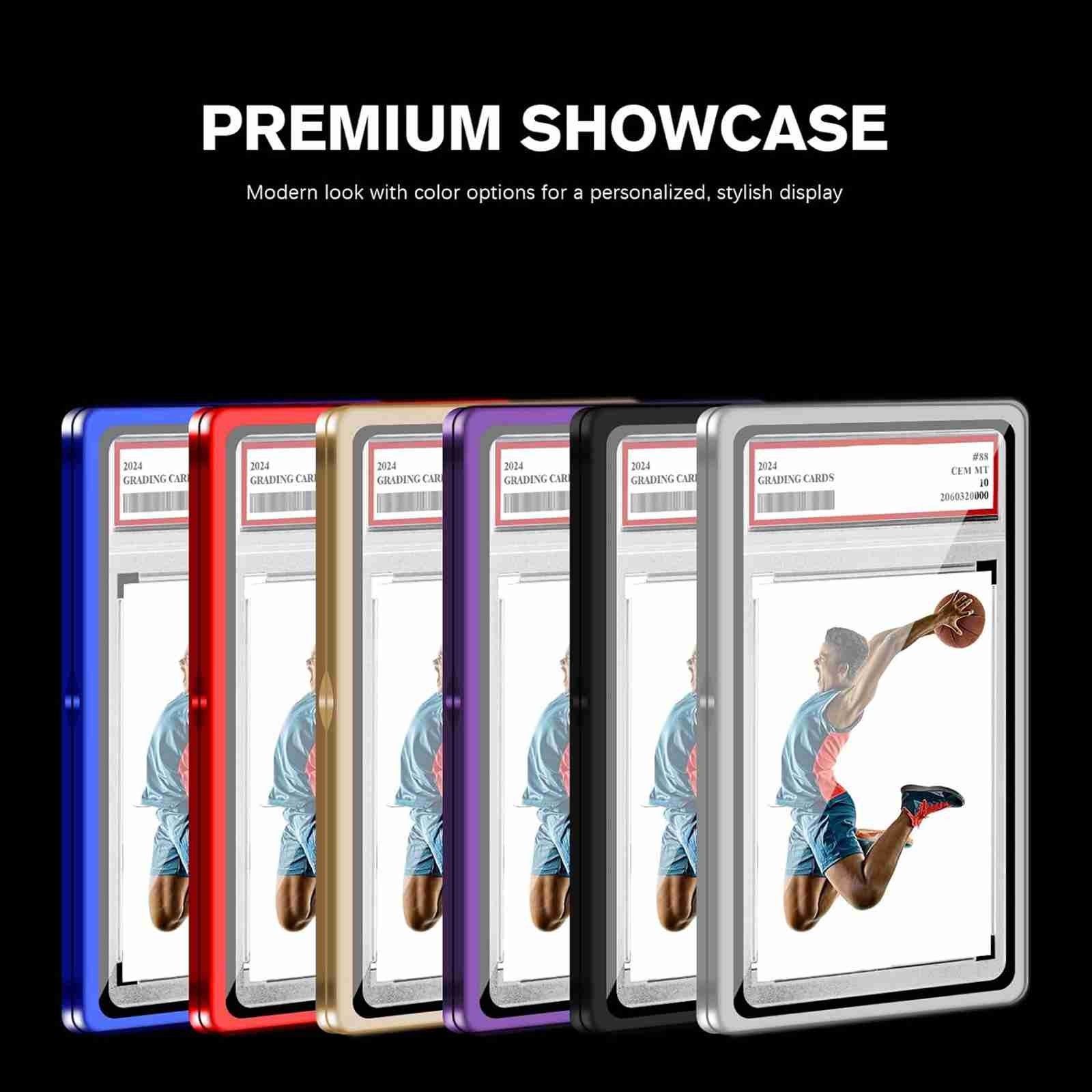For PSA CCIC PCG BGS TAG Slab Graded Trading Card Protector Holder Magnetic Case