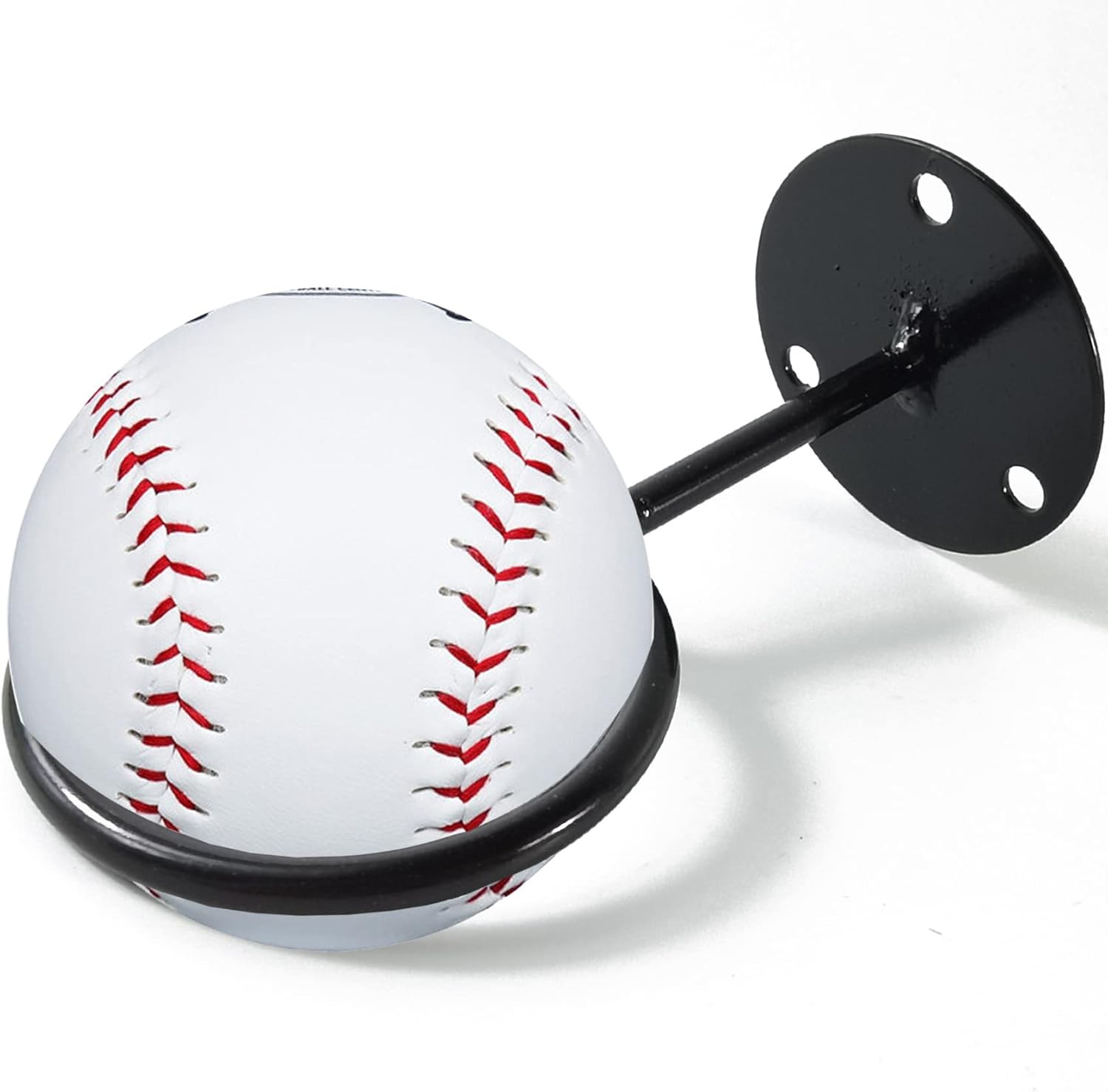 3PCS Baseball Display Memorabilia Holder Heavy-Duty Wall Mount Rack for Collecti