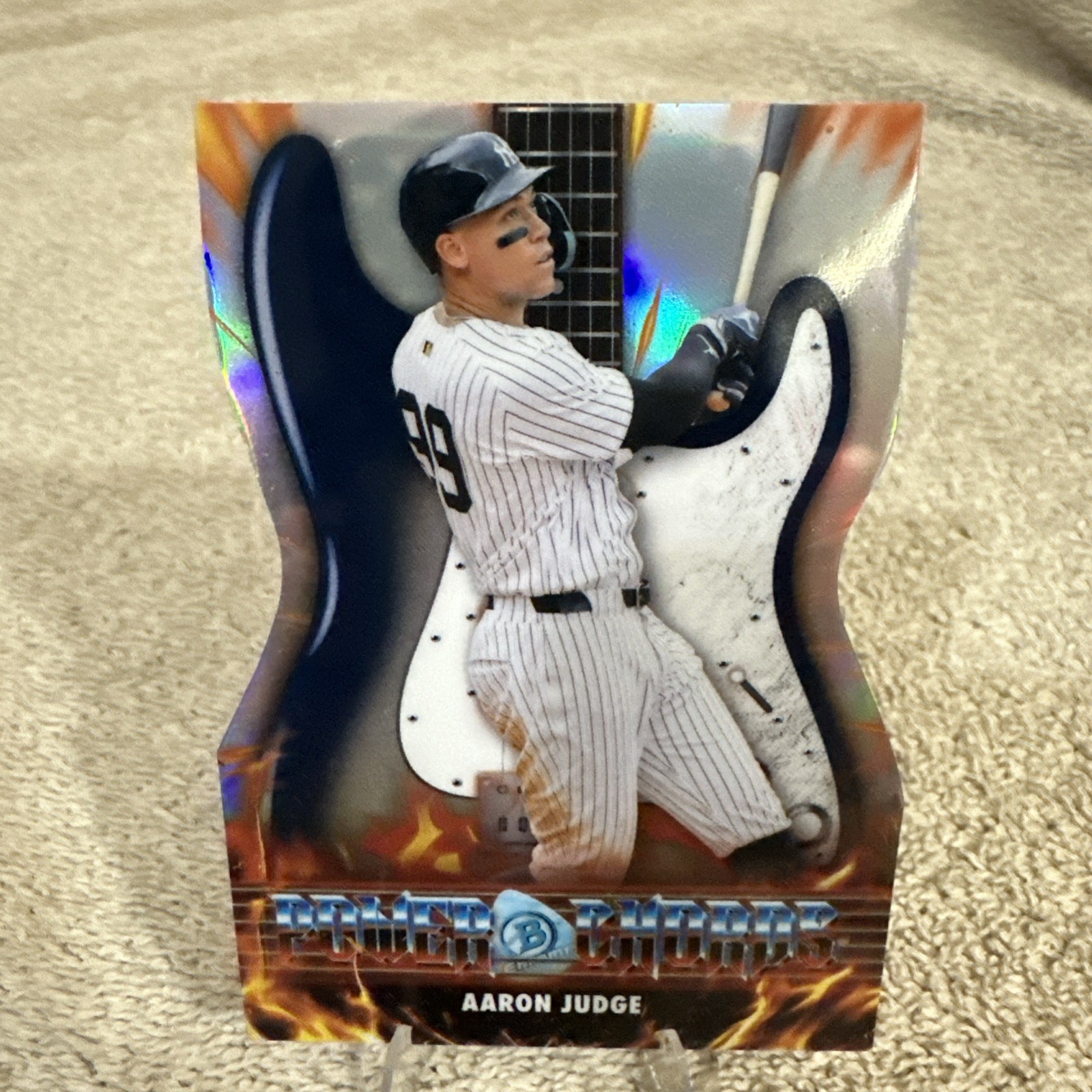 Topps 2026 Power Chords Insert Aaron Judge New York Yankees PC-1