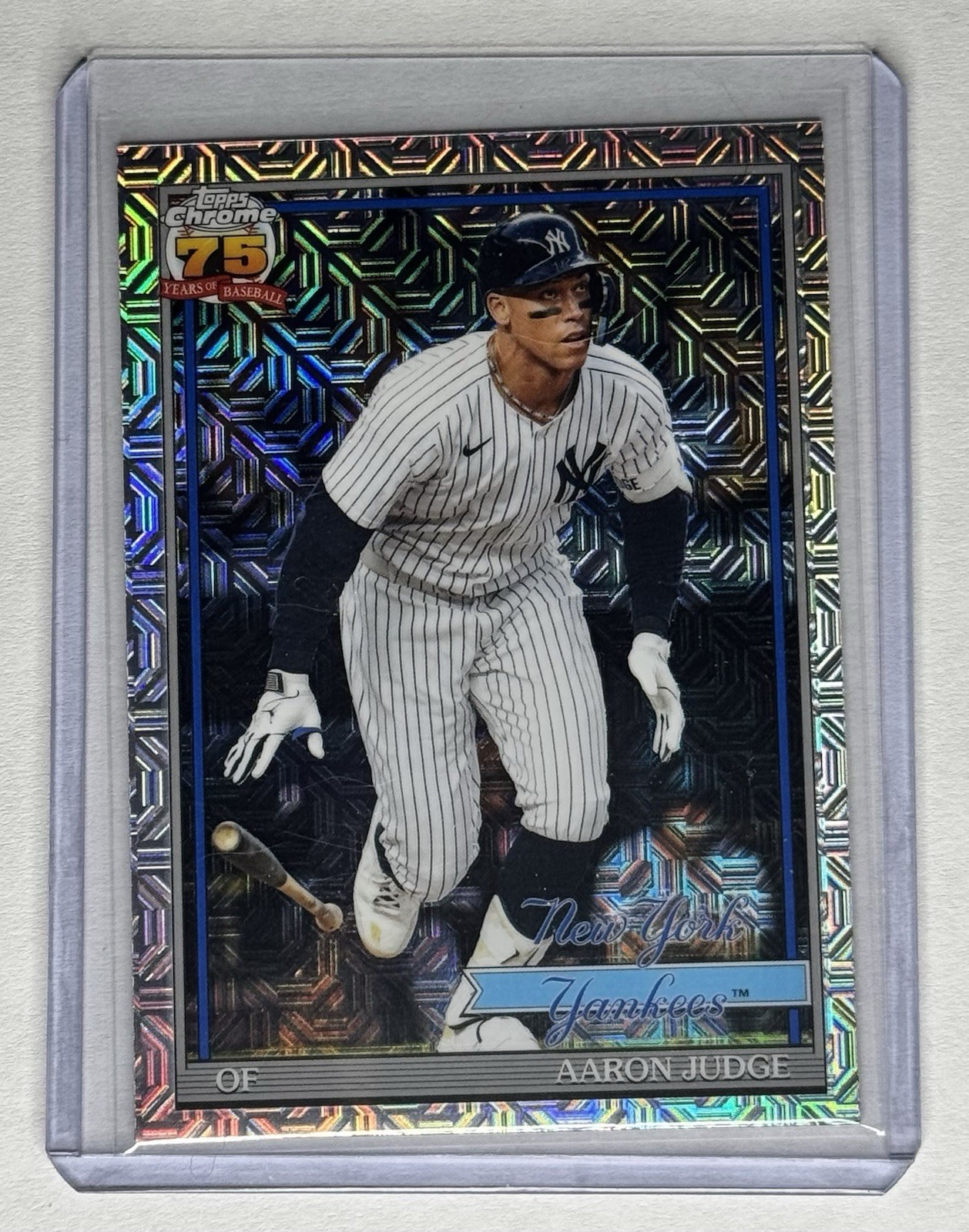 Aaron Judge Topps Chrome 2026 Mojo 91C-82 75 Years Refractor Yankees 99