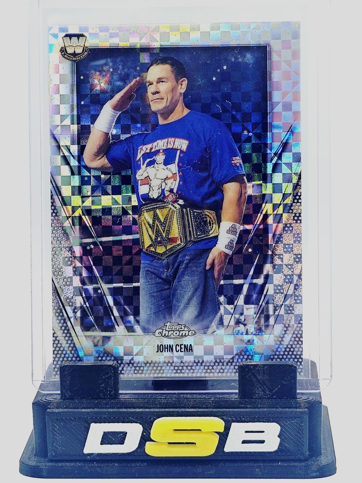 2026 WWE Topps Chrome X-Fractor #2 John Cena, Legend Farewell Tour