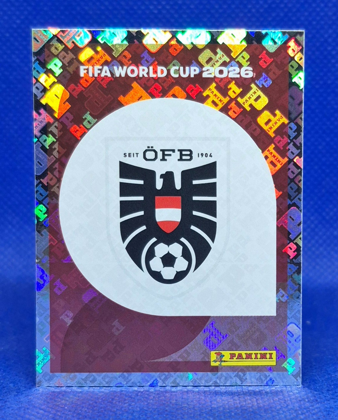 2026 Panini FIFA World Cup Sticker Austria Team Logo #AUT 1 -US Edition