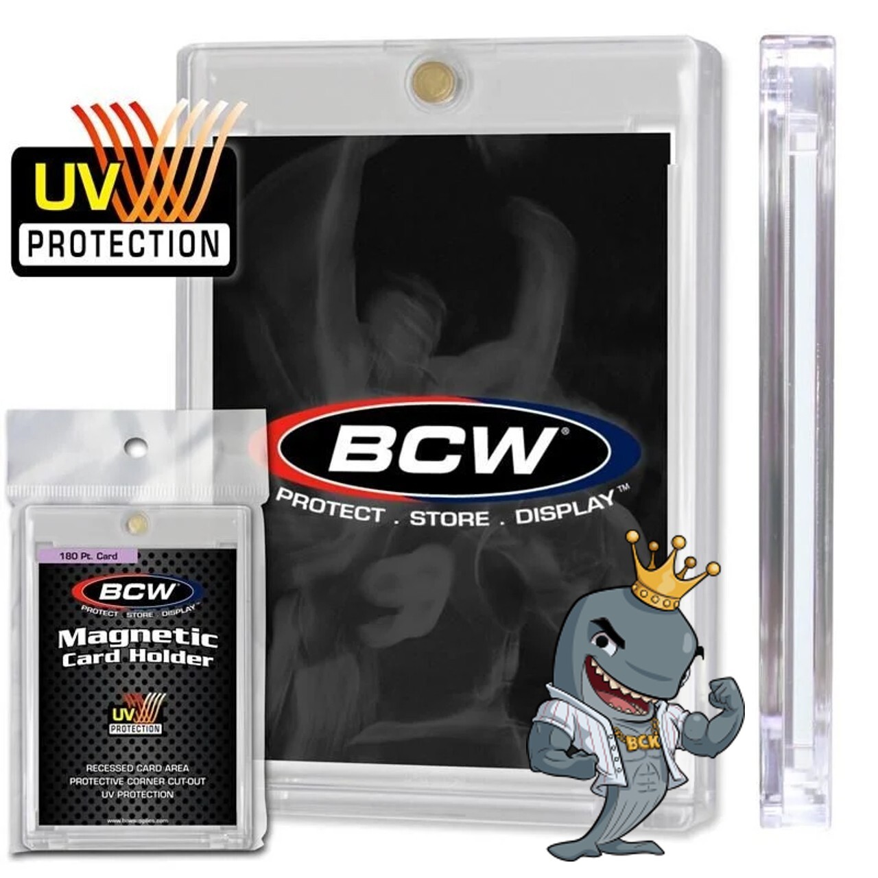 BCW Magnetic 180pt Card Holder FREE SHIP