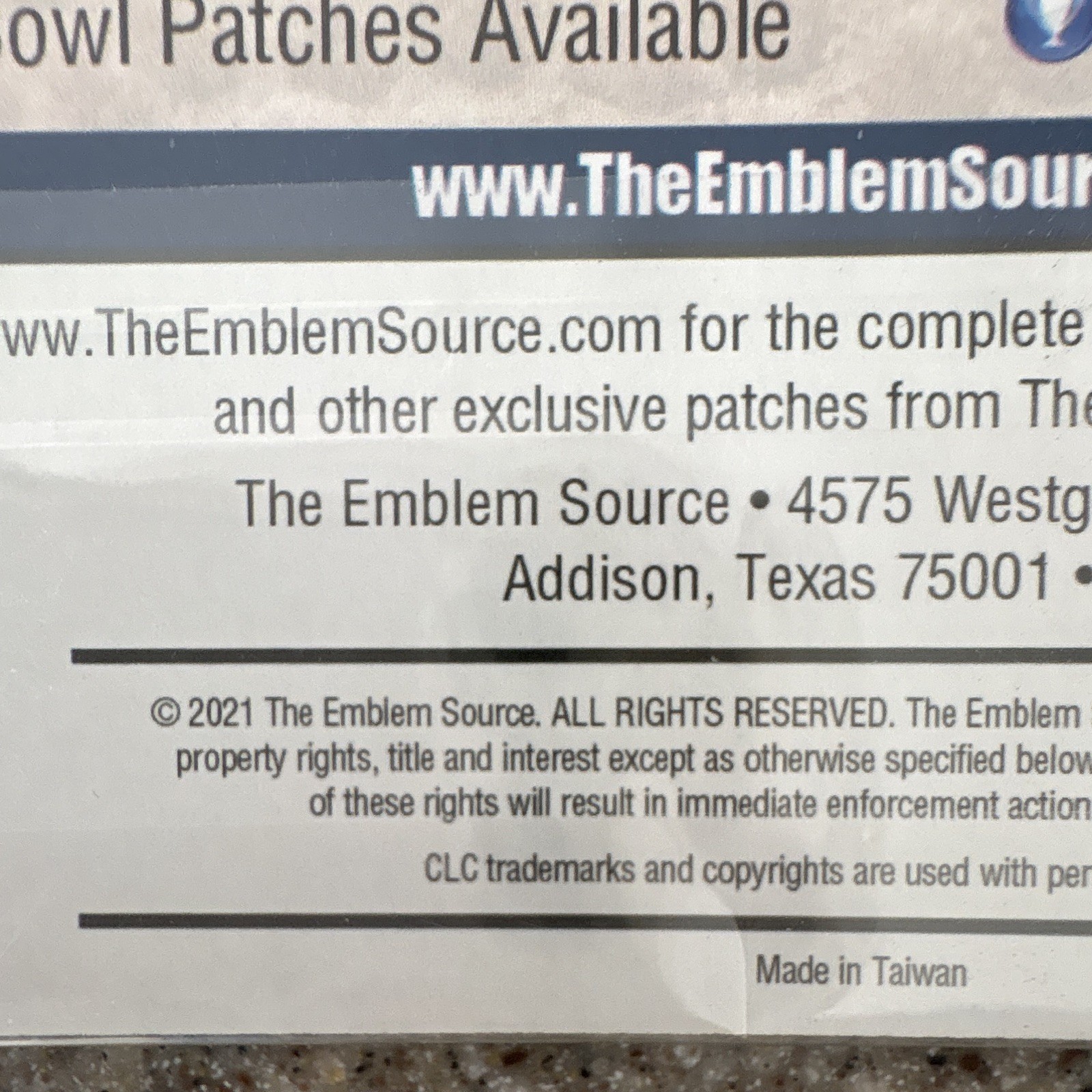 The Emblem Source Officially Licensed Capital One Orange Bowl Collector Patch