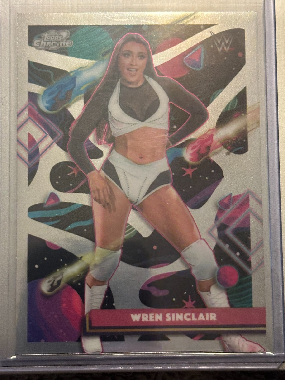 2026 Topps Cosmic Chrome WWE Wren Sinclair Base