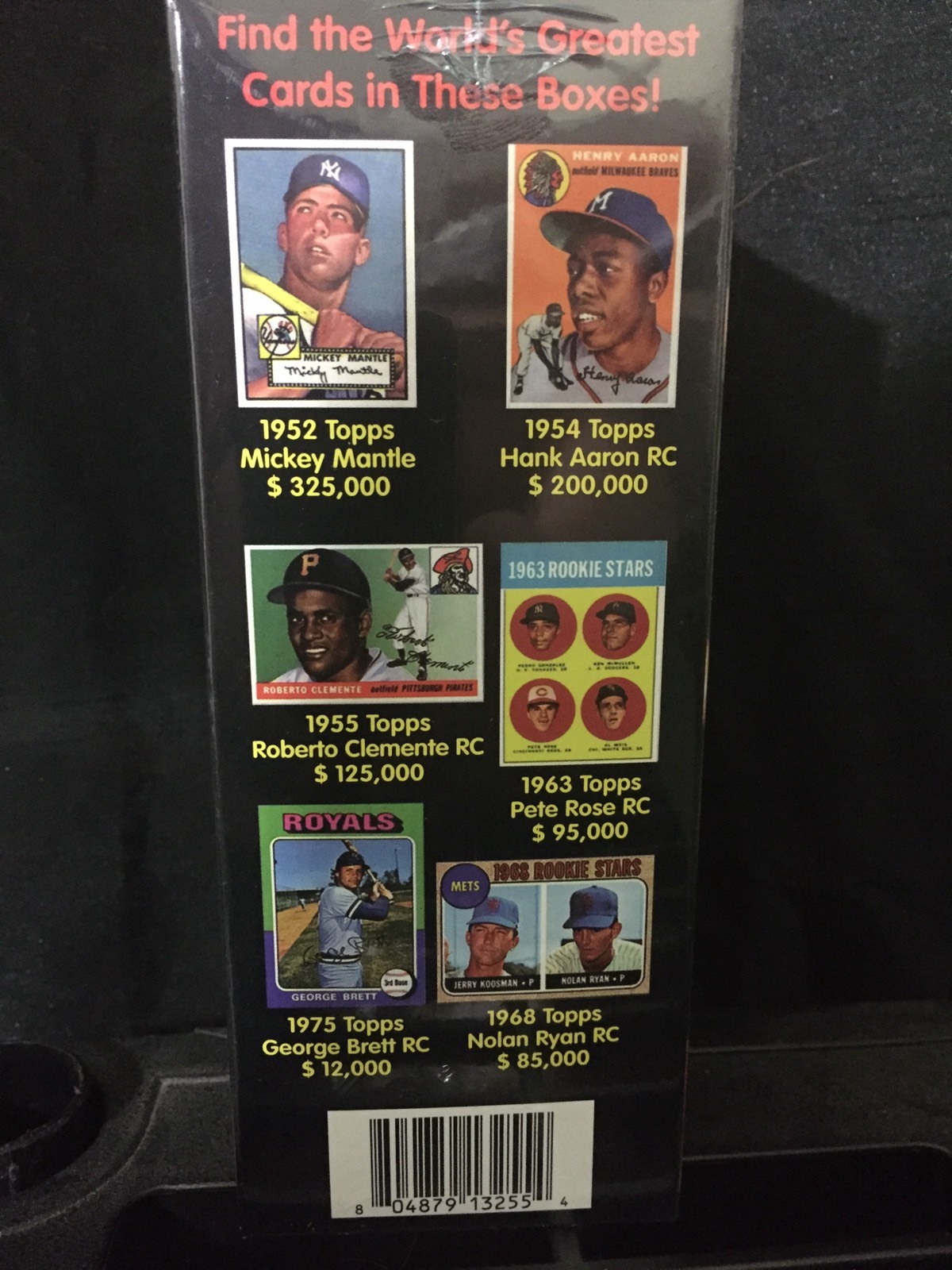 INSTANT BASEBALL TREASURES BOX – 20 UNOPENED PACKS – AUTO PATCH VINTAGE RUTH