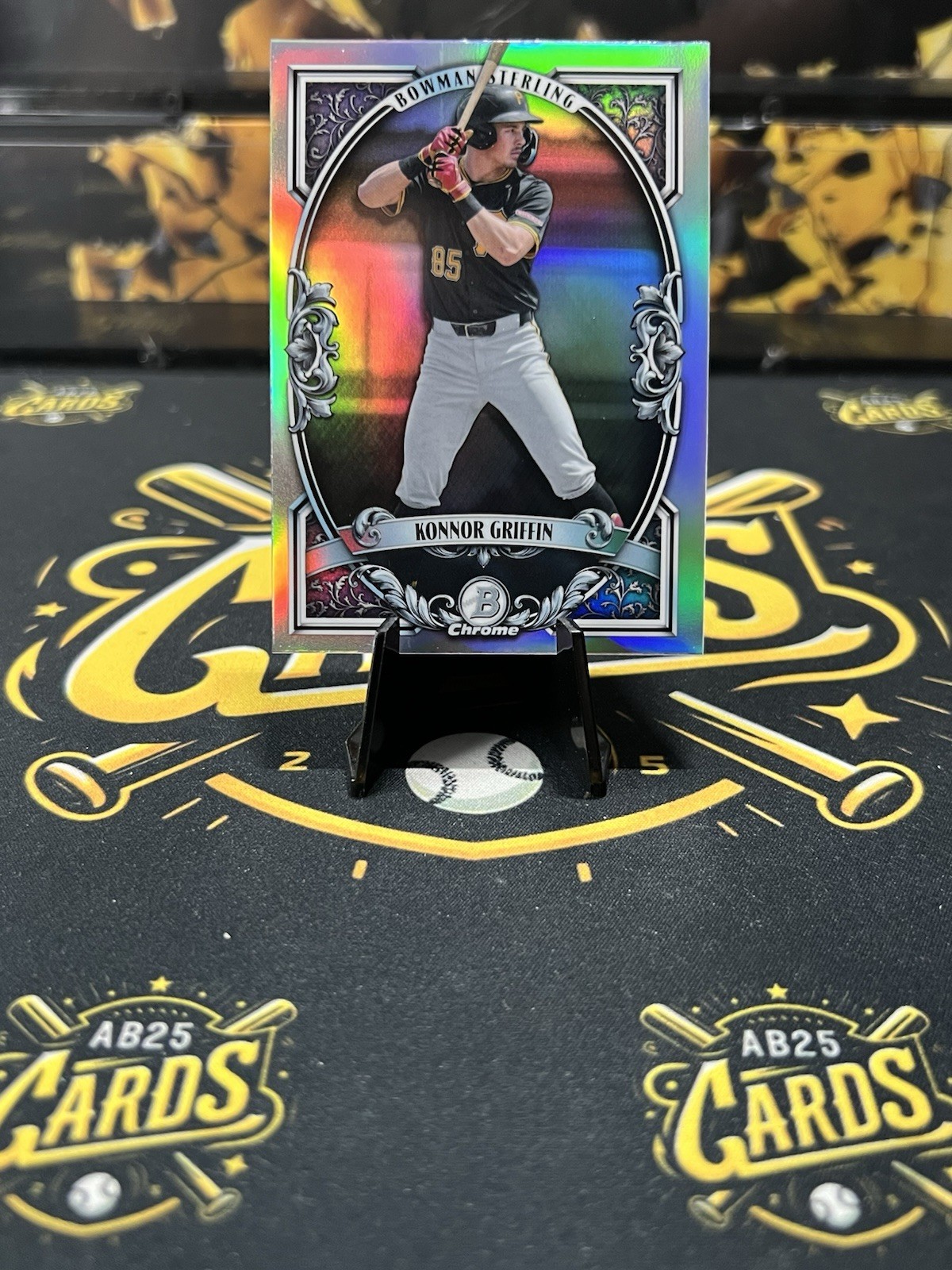 2026 Bowman Chrome Sterling Konnor Griffin #BST-7 Pittsburgh Pirates