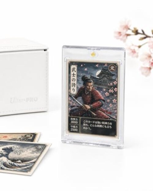 1 (One) 55pt One-Touch Card Holder