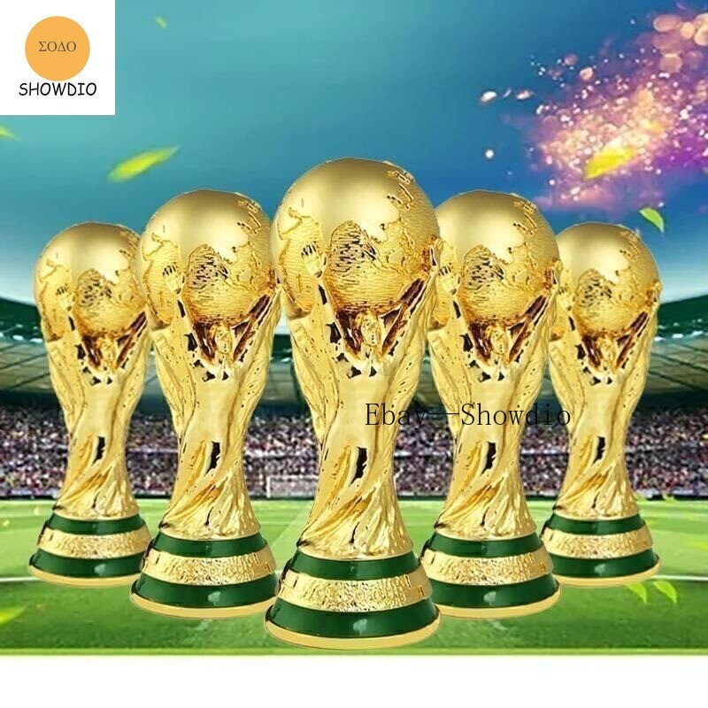 1:1 World Cup Replica Trophy Full Size 2022 Qatar –Height 36cm/14in Total 0.5kg