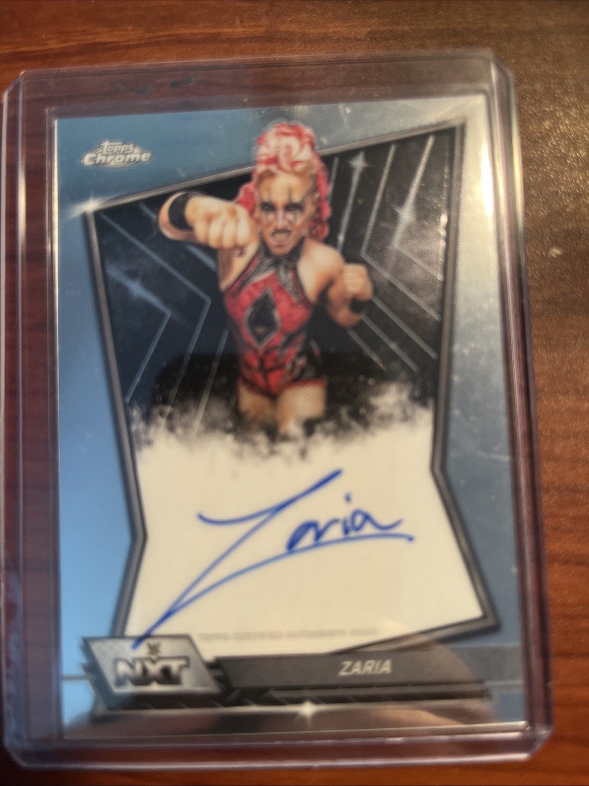 ZARIA 2026 TOPPS CHROME WWE NXT AUTOGRAPH AUTO #NXT-ZAR