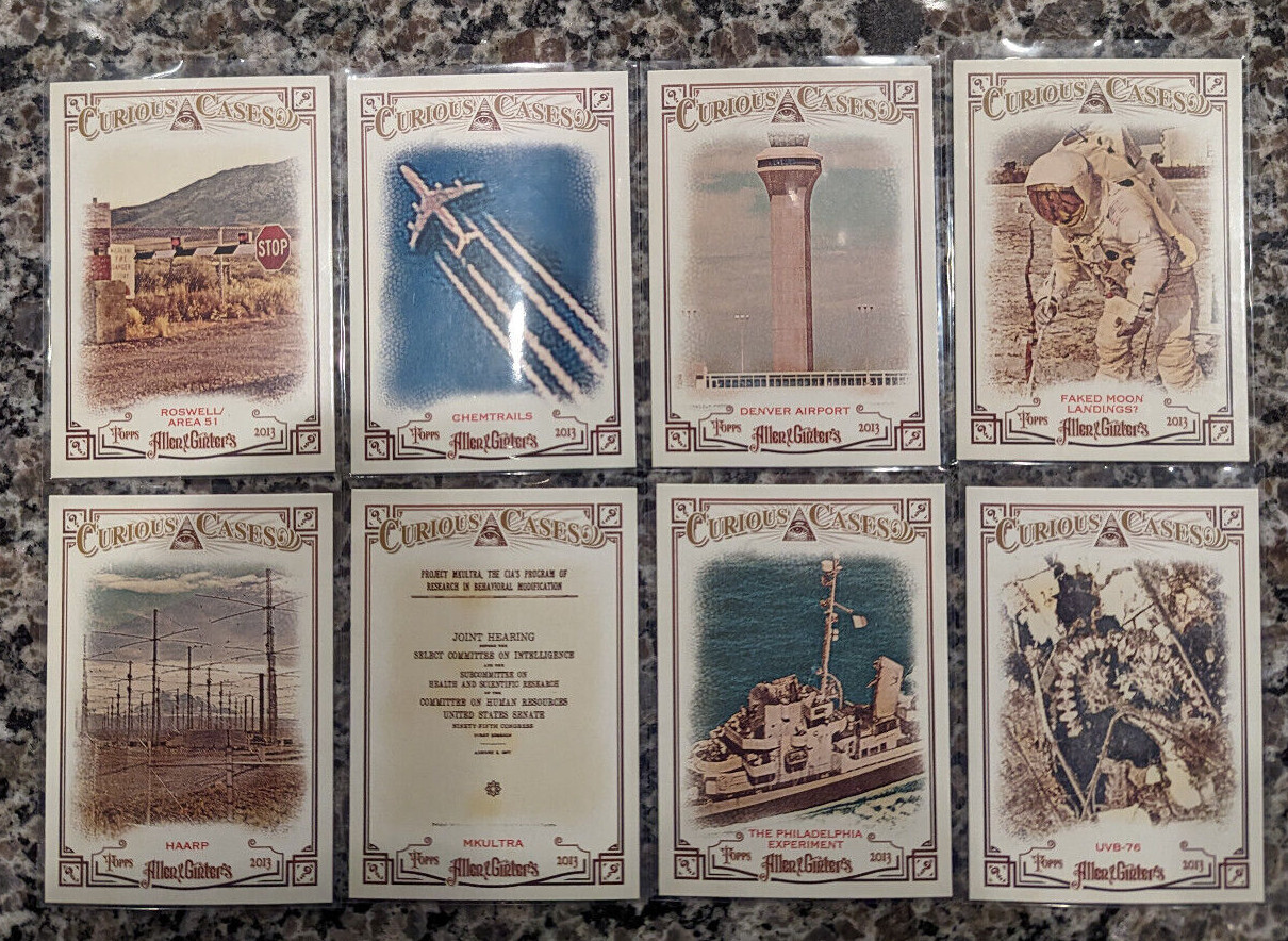 2013 Topps Allen and Ginter Curious Cases Insert Singles you pick fill your set