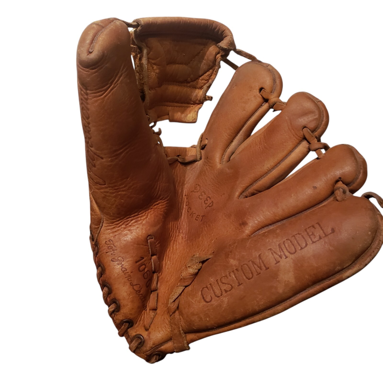 VINTAGE Hollander 1060 Professional Custom Model Baseball Glove Japan MAN CAVE