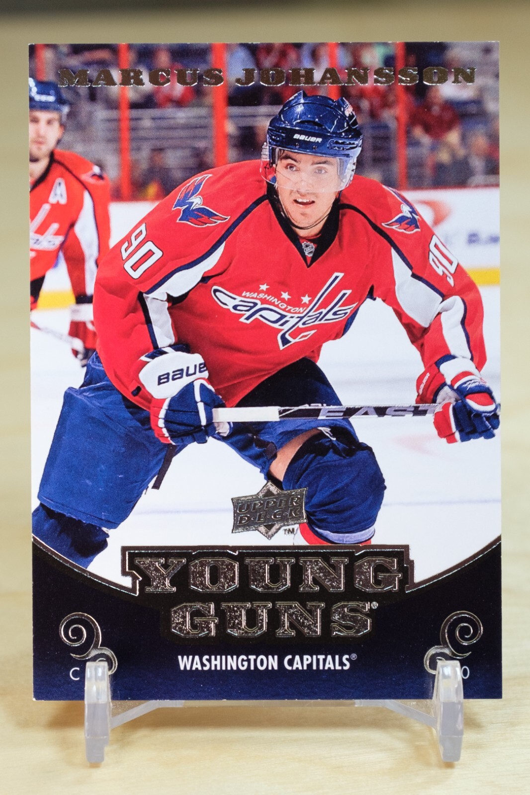2010-11 Upper Deck Young Guns #249 Marcus Johansson Rookie – Washington Capitals