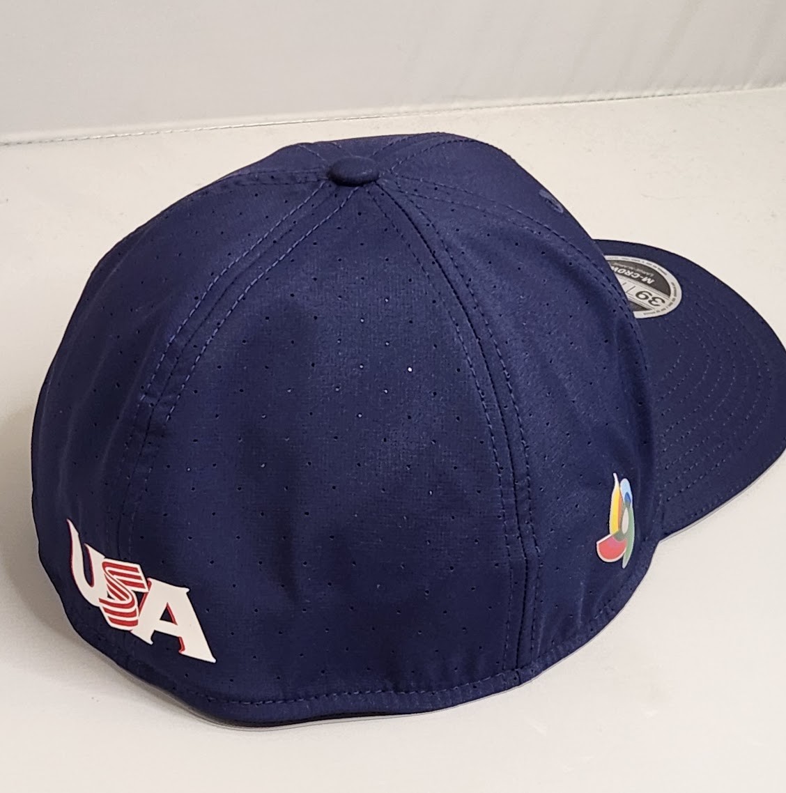 USA WBC World Baseball Classic 39Thirty Stretch Fit L/XL Hat New Era