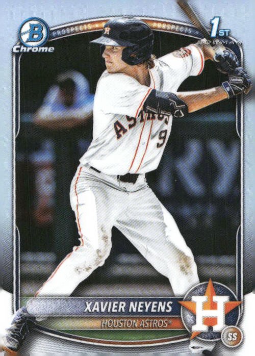 2025 Bowman Draft #BDC-2 Xavier Neyens Chrome Refractor