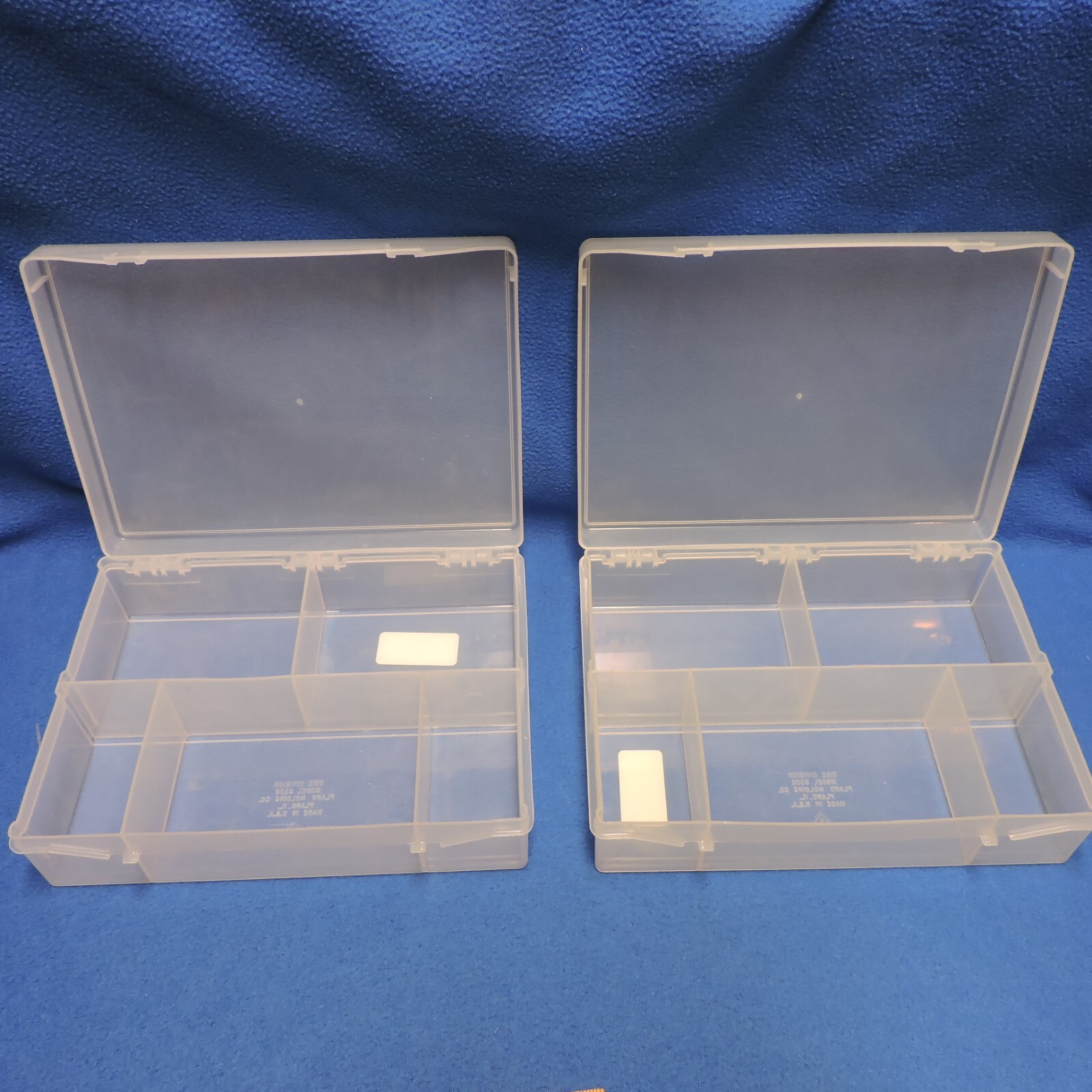 2 X Jammers Plastic Card Storage Trading Card Case Boxes hold 1100 ea Plano 5305