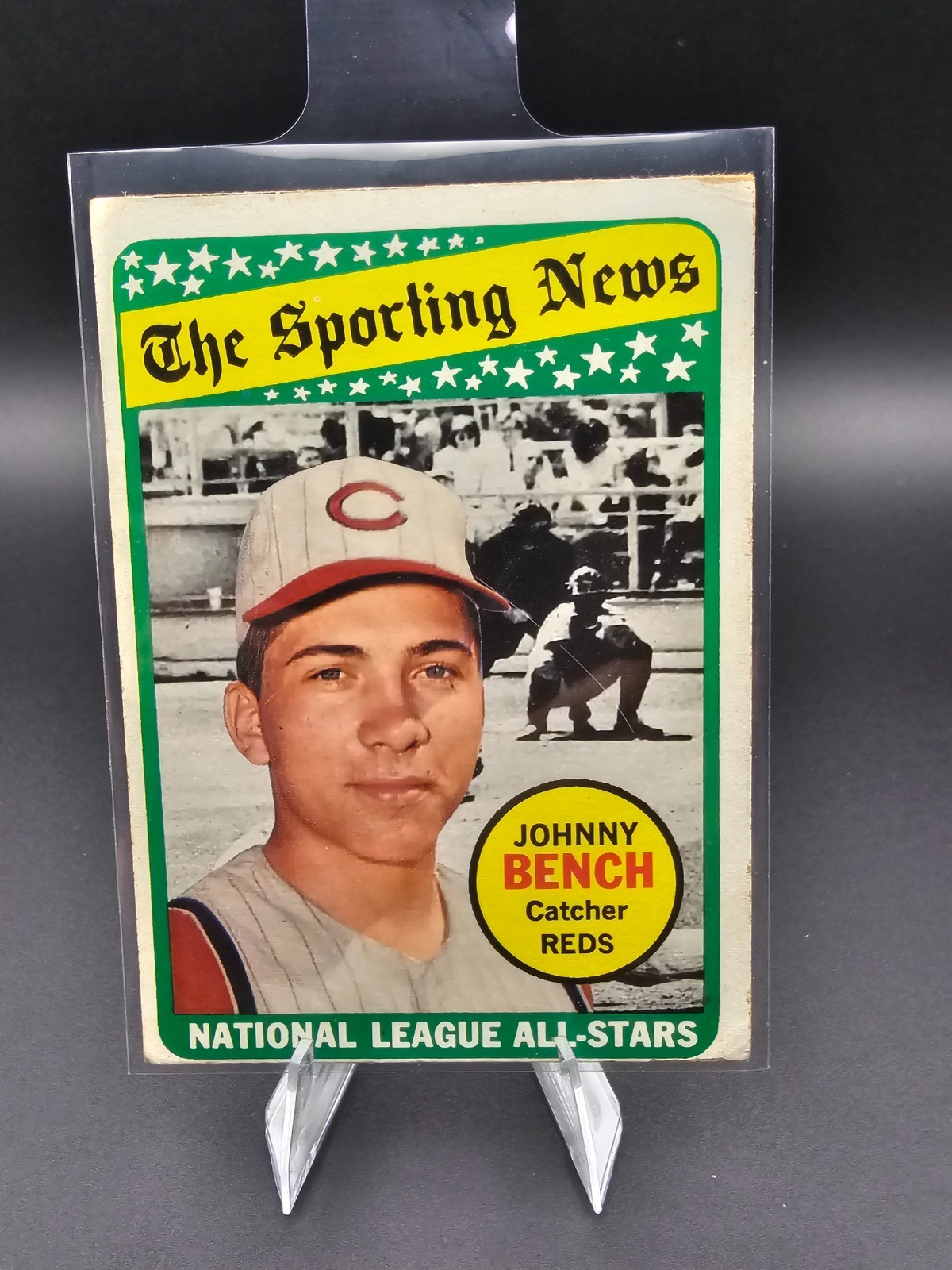 1969 Topps Sporting News All Star Selection Johnny Bench Cincinnati Reds #430