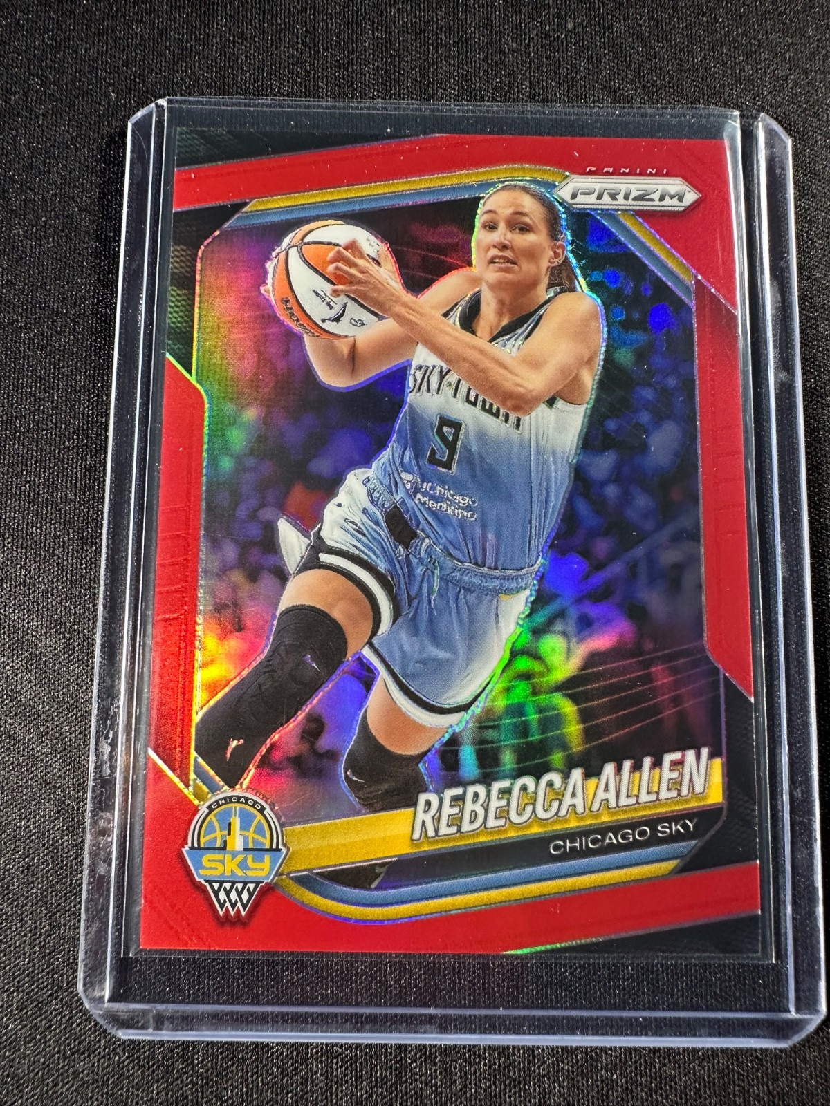 2025 Panini Prizm WNBA Rebecca Allen Red Prizm /299